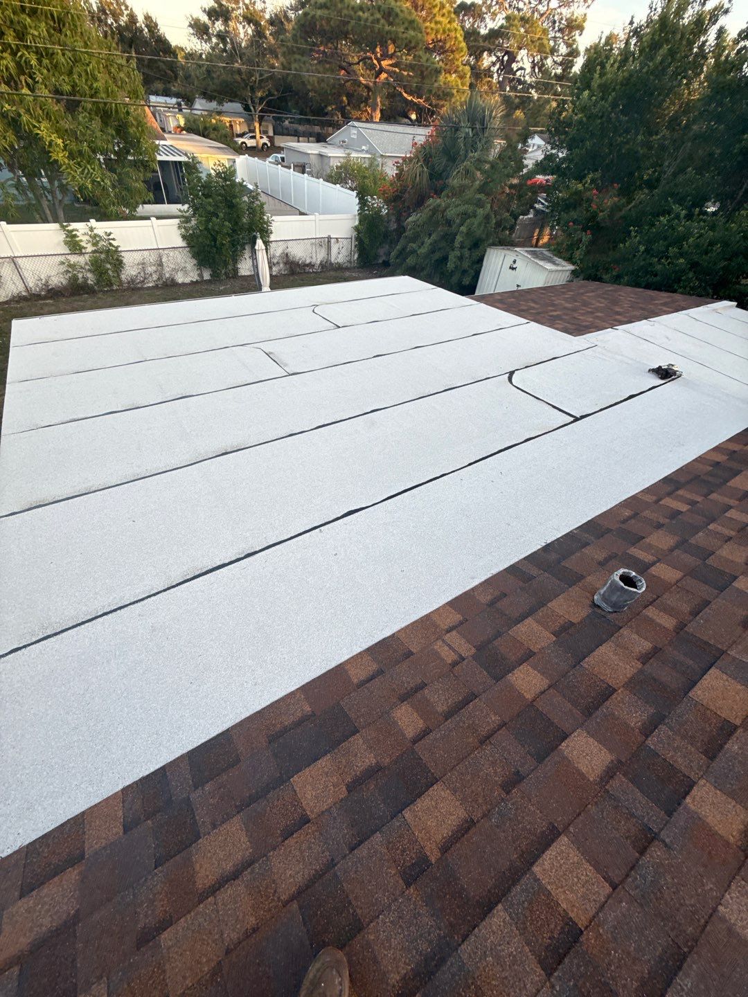 Project in St. Petersburg 33702 by Mitchell Roofing Company LLC