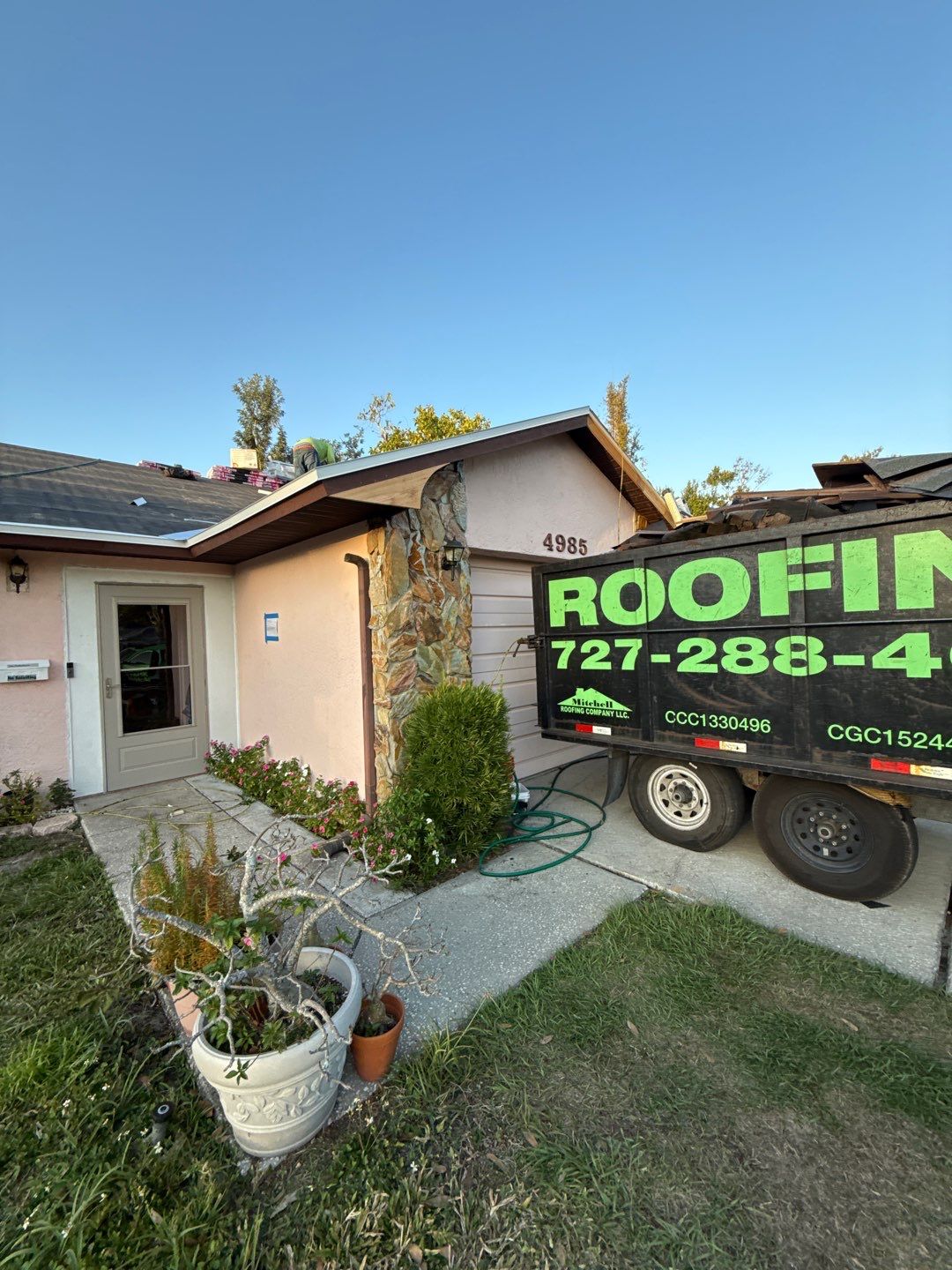 Project in St. Petersburg 33710 by Mitchell Roofing Company LLC
