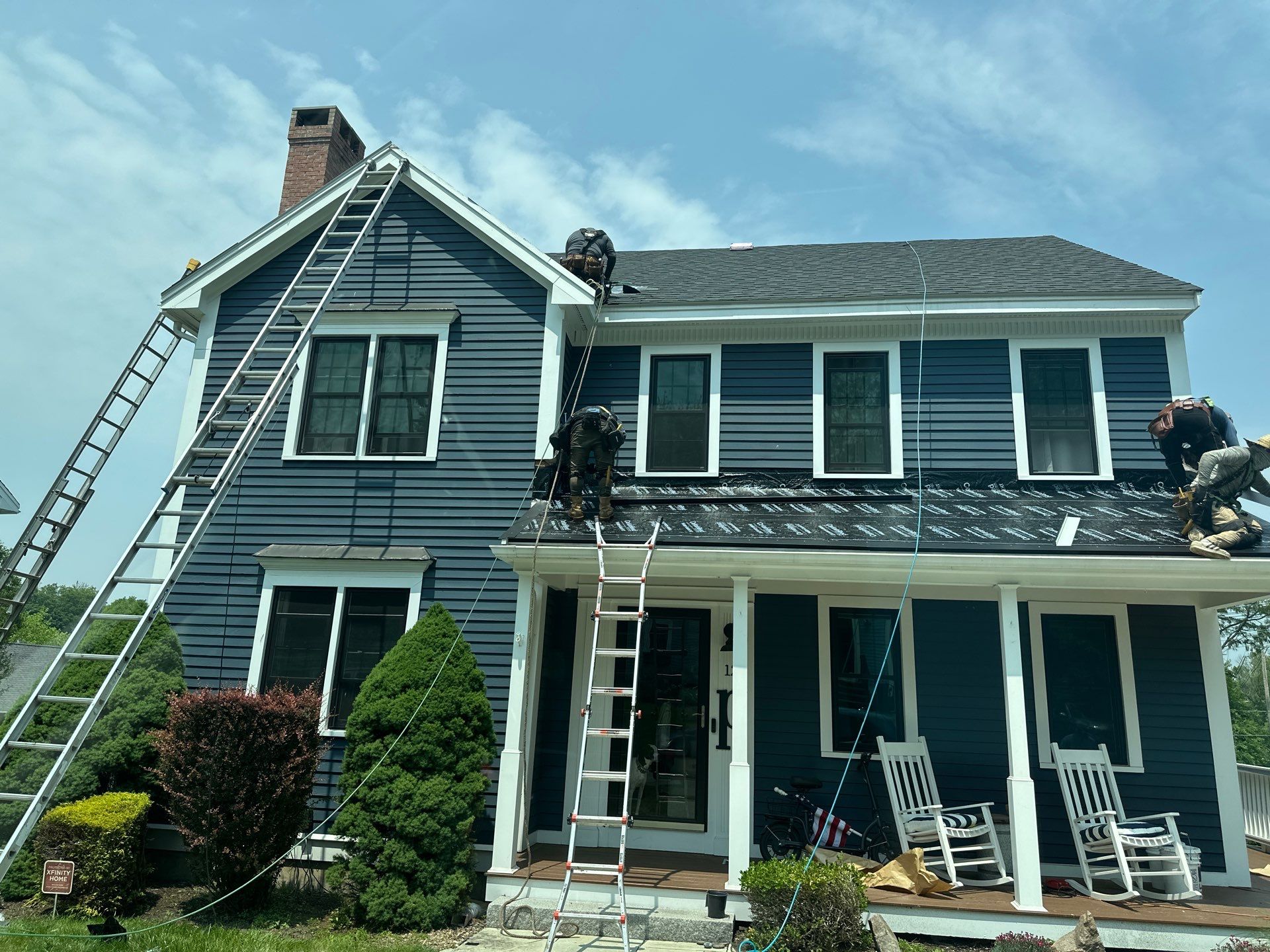 Roof Replacement in Amesbury, MA by Mighty Dog Roofing of Greater Middlesex County