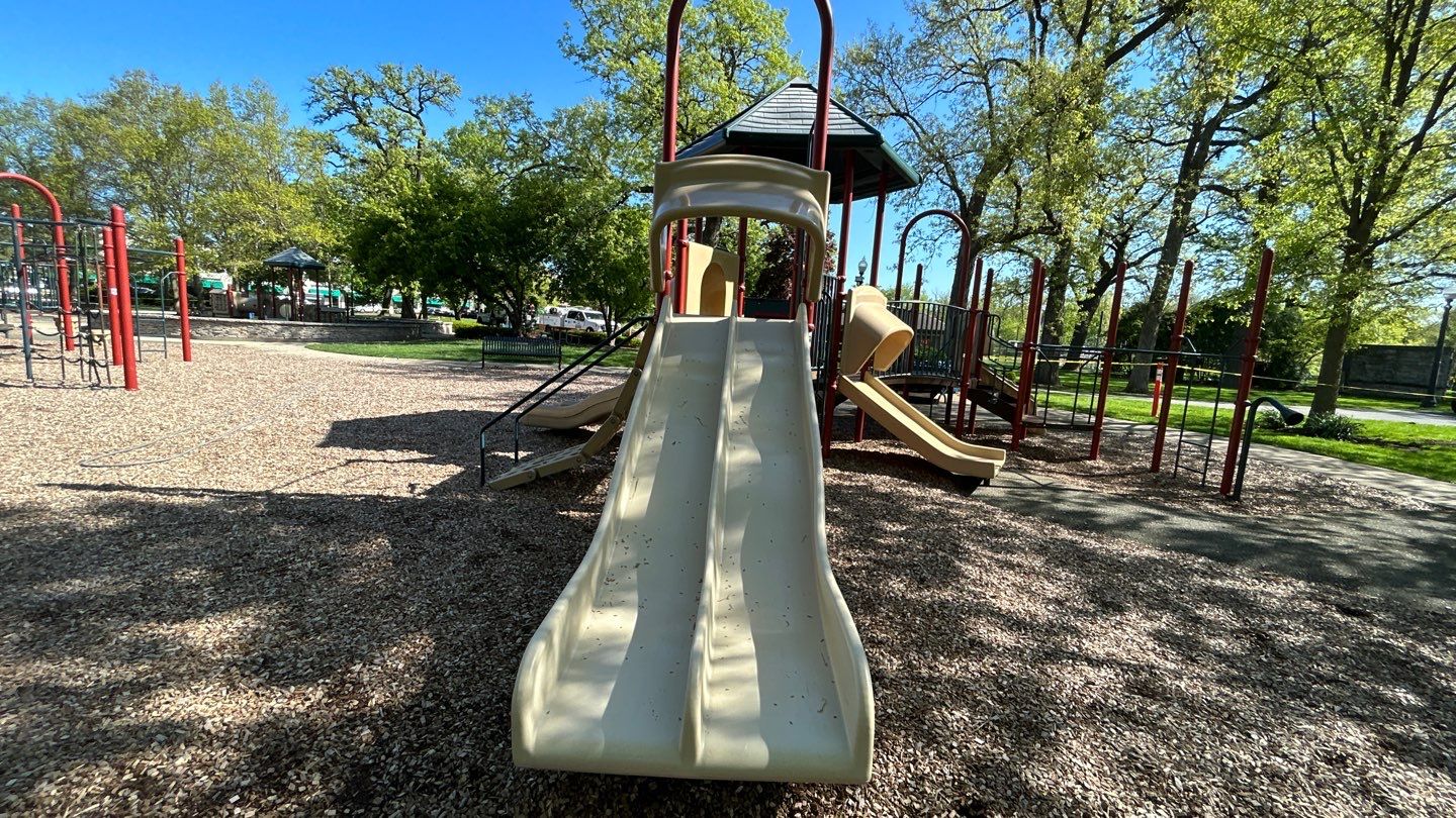 Playground cleaning by Northern Power Washing LLC.