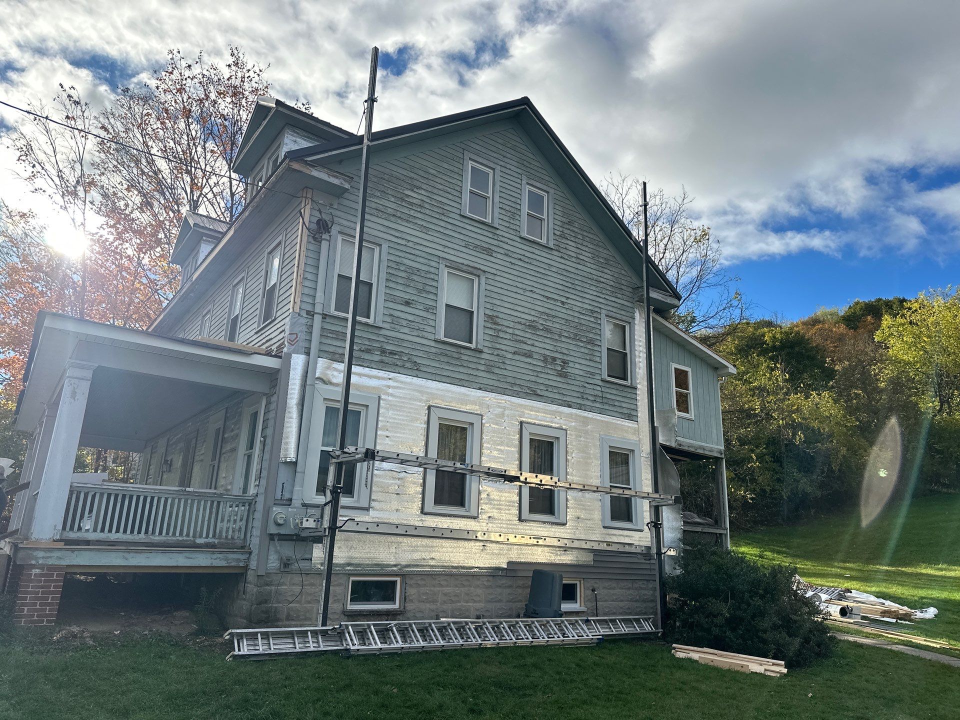 Full Exterior Remodel, Bellefonte, PA by Starway Roof Systems