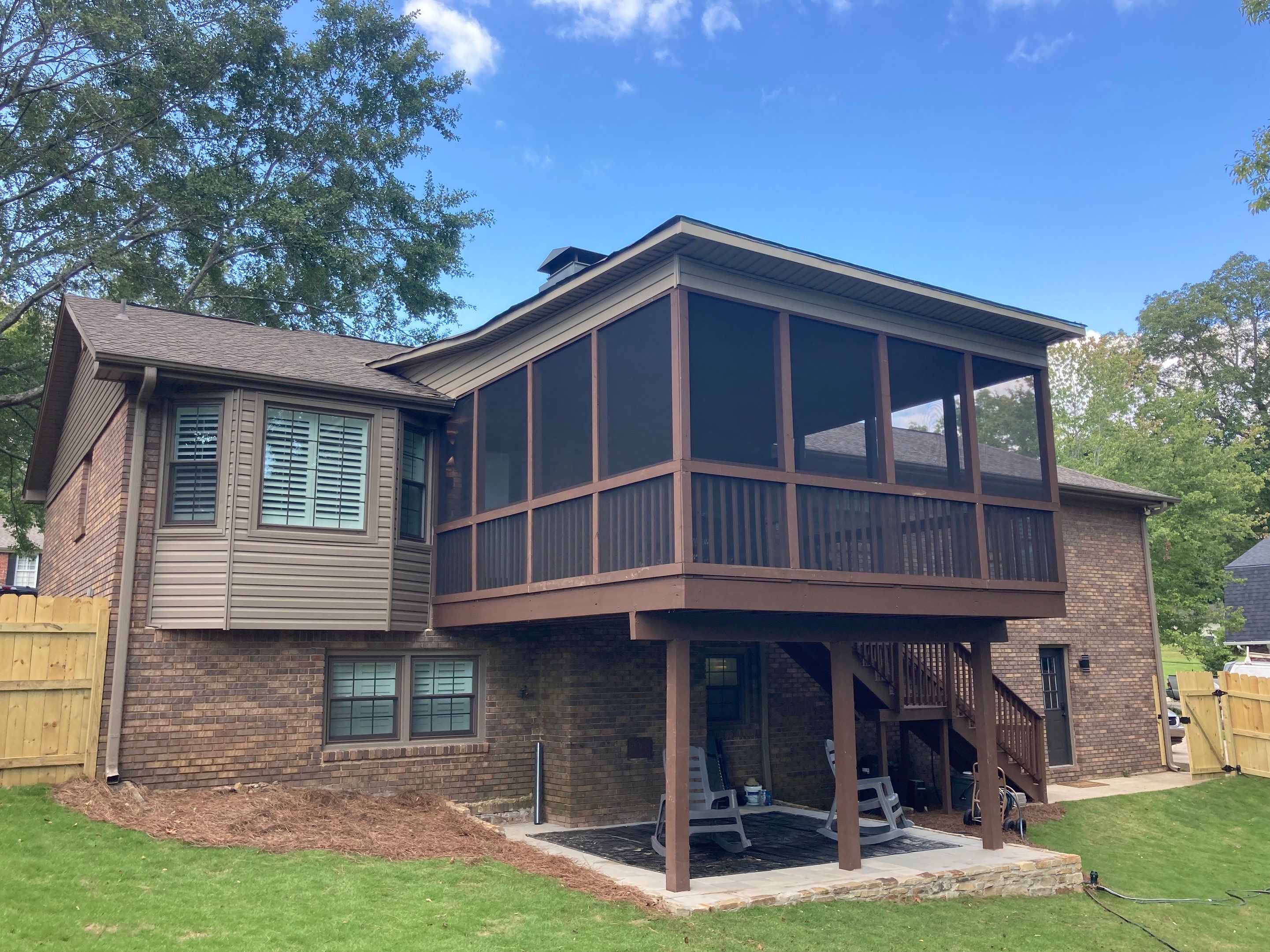 Camero Lane - Screened Porch by Pillar and Pine
