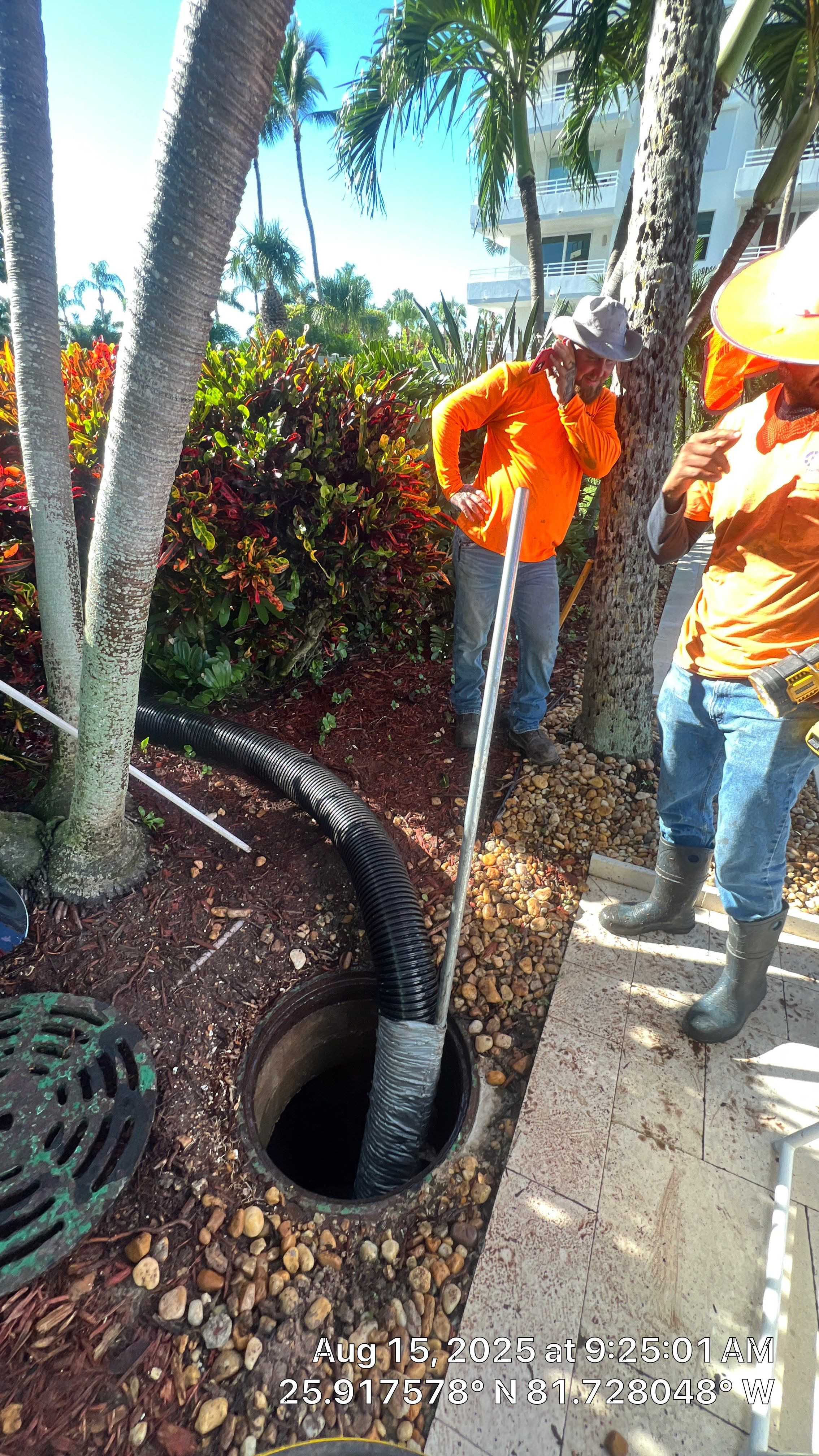 Condo Storm Water System Cleaning and Maintenance by APS Power & Water