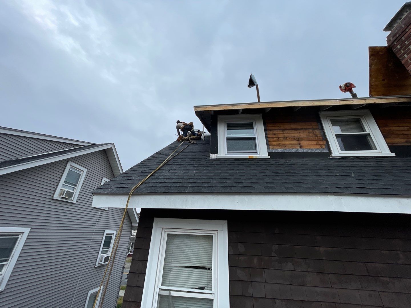 Residential Roofing Installation using GAF Timberline HDZ by Sensible Home Solutions