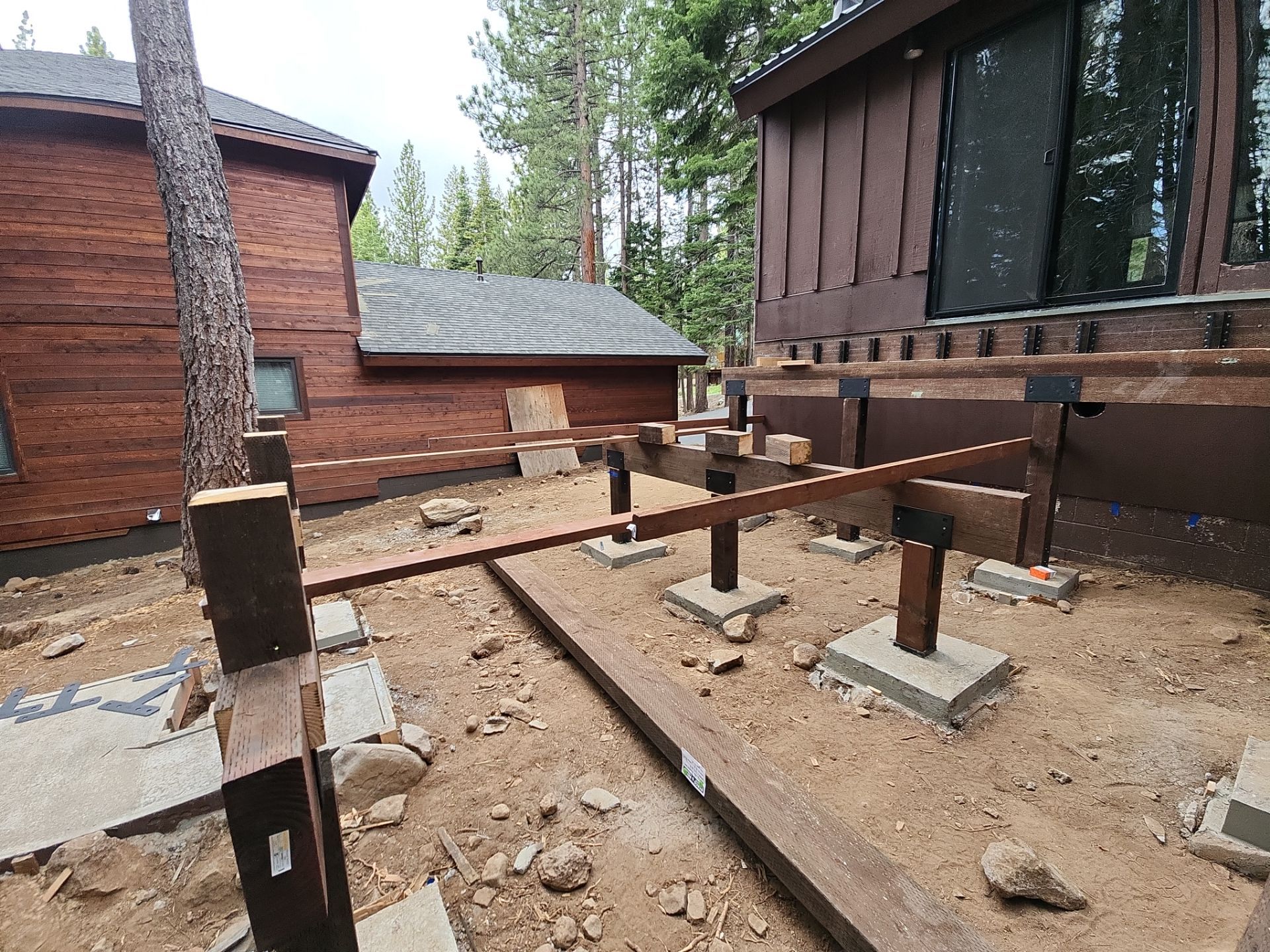 Deck Build W/ Recessed Hot Tub by The Tahoe Tradesman