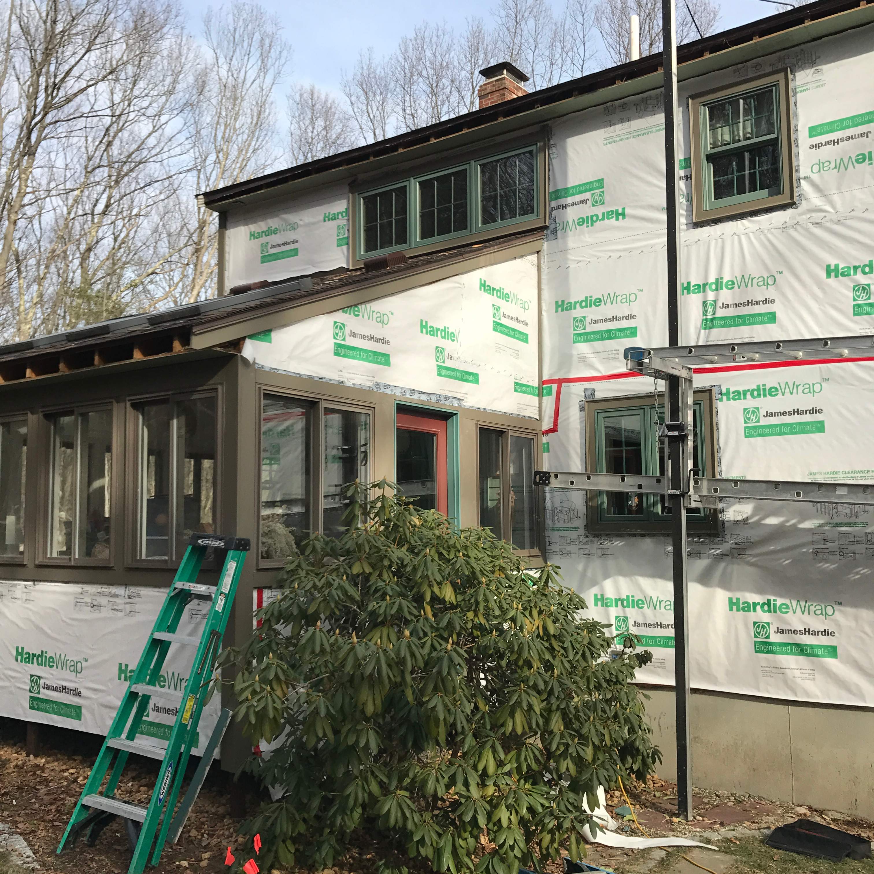 Siding Installation using James Hardie by UBrothers Construction