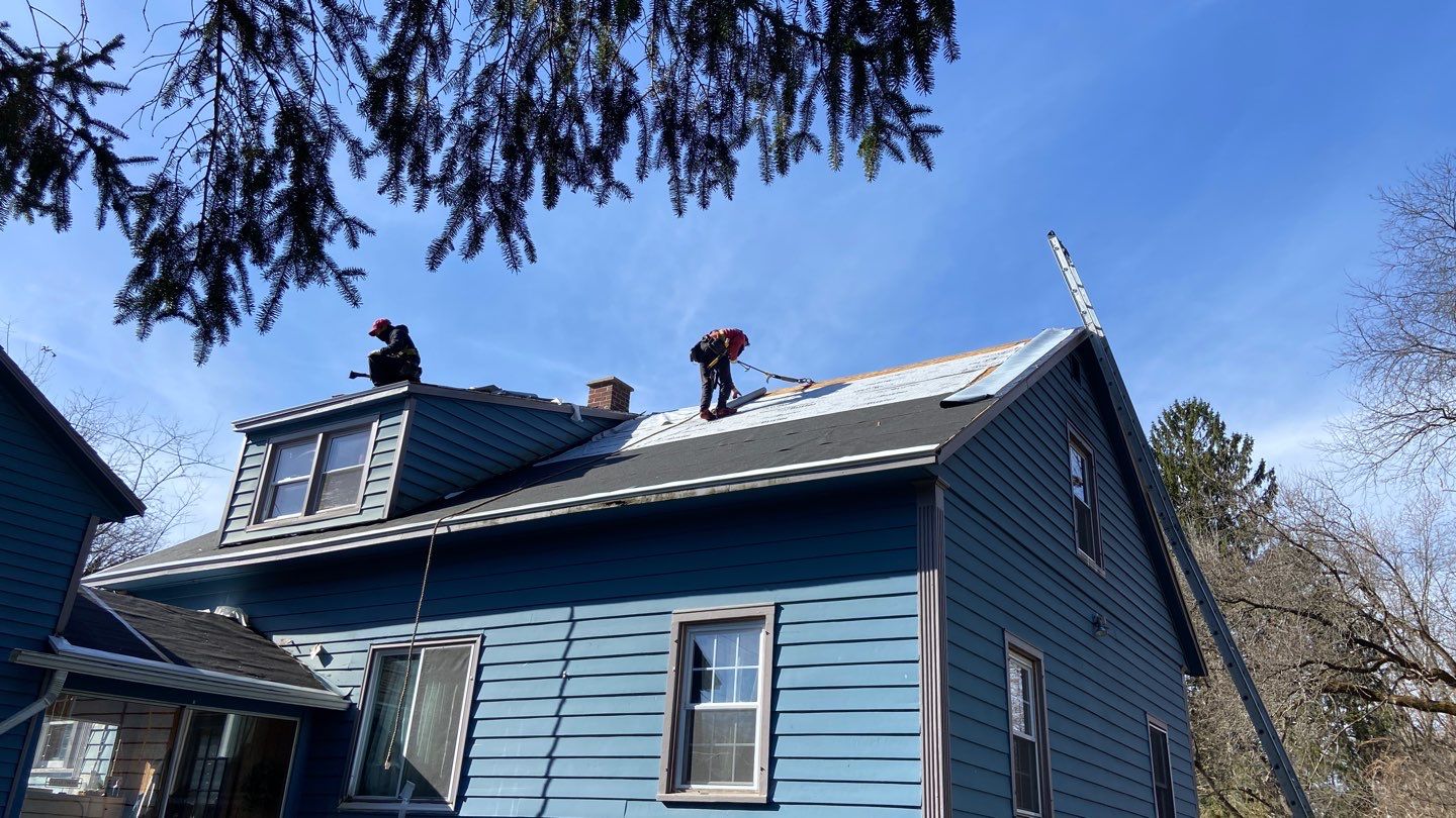 Residential Roofing Installation using GAF Timberline HDZ by Sensible Home Solutions