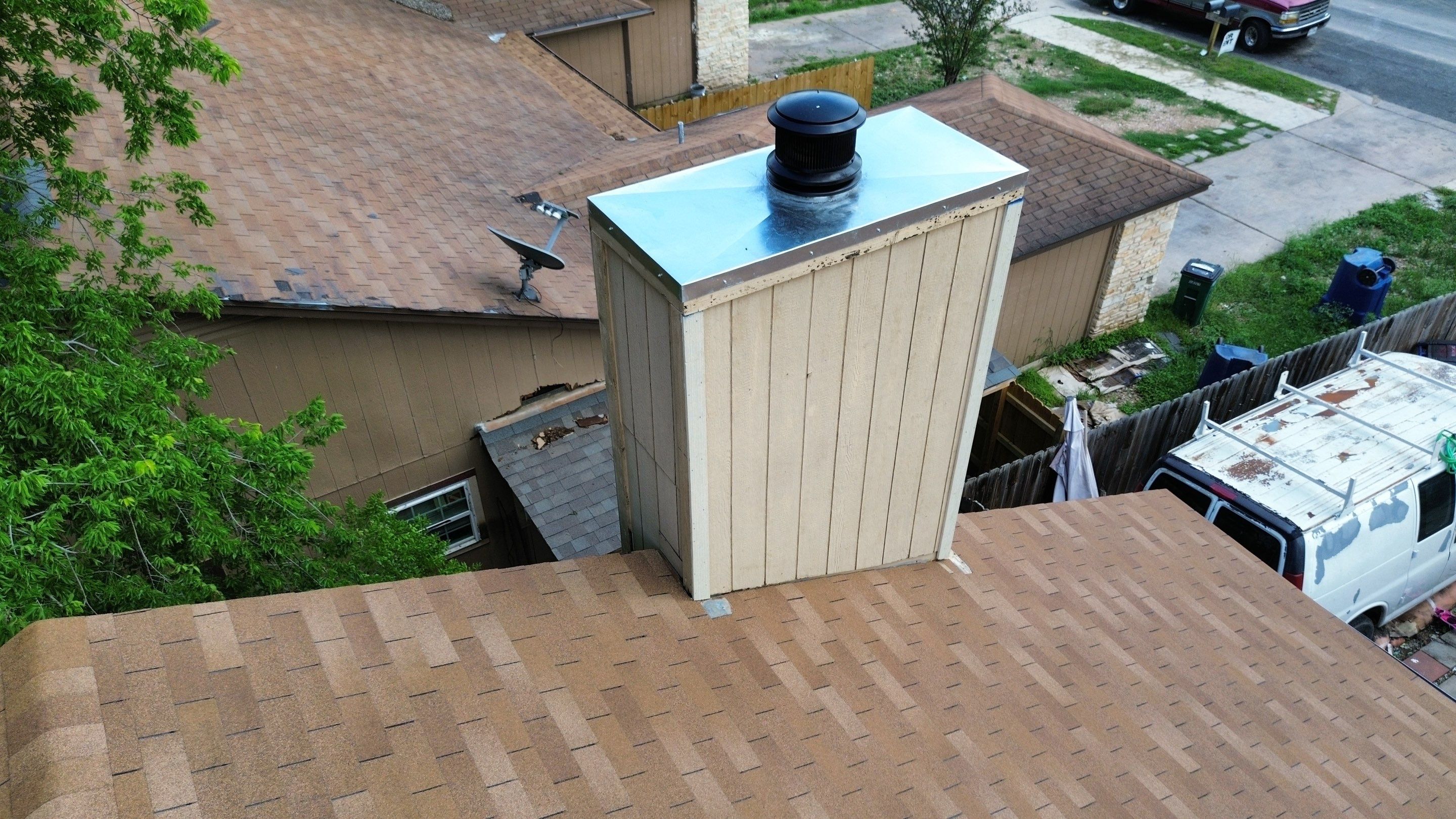 Roof Replacement in Austin, TX | Owens Corning Desert Tan Shingles by Kstylez Roofing & Construction