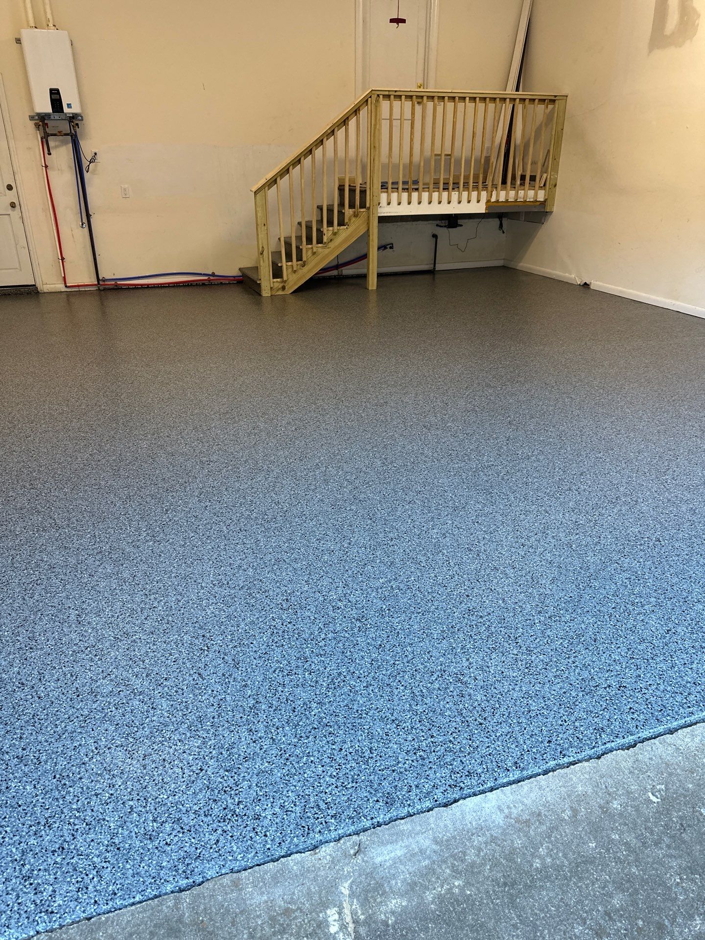 Garage Floor Coating using Nightfall by My Garage Floor Guys