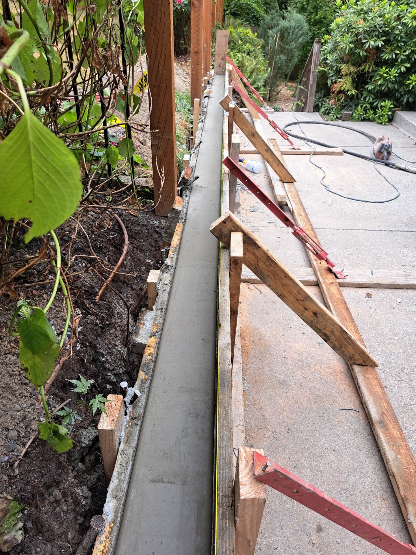 Front Driveway & Stairs Concrete Renovation | Kenmore  by Jireh Asphalt & Concrete Inc 