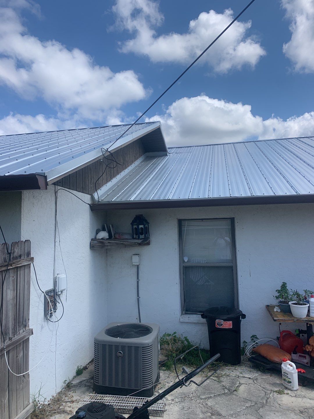 Aluminum Downspouts and Elbows in Englewood FL by Gutter Professors