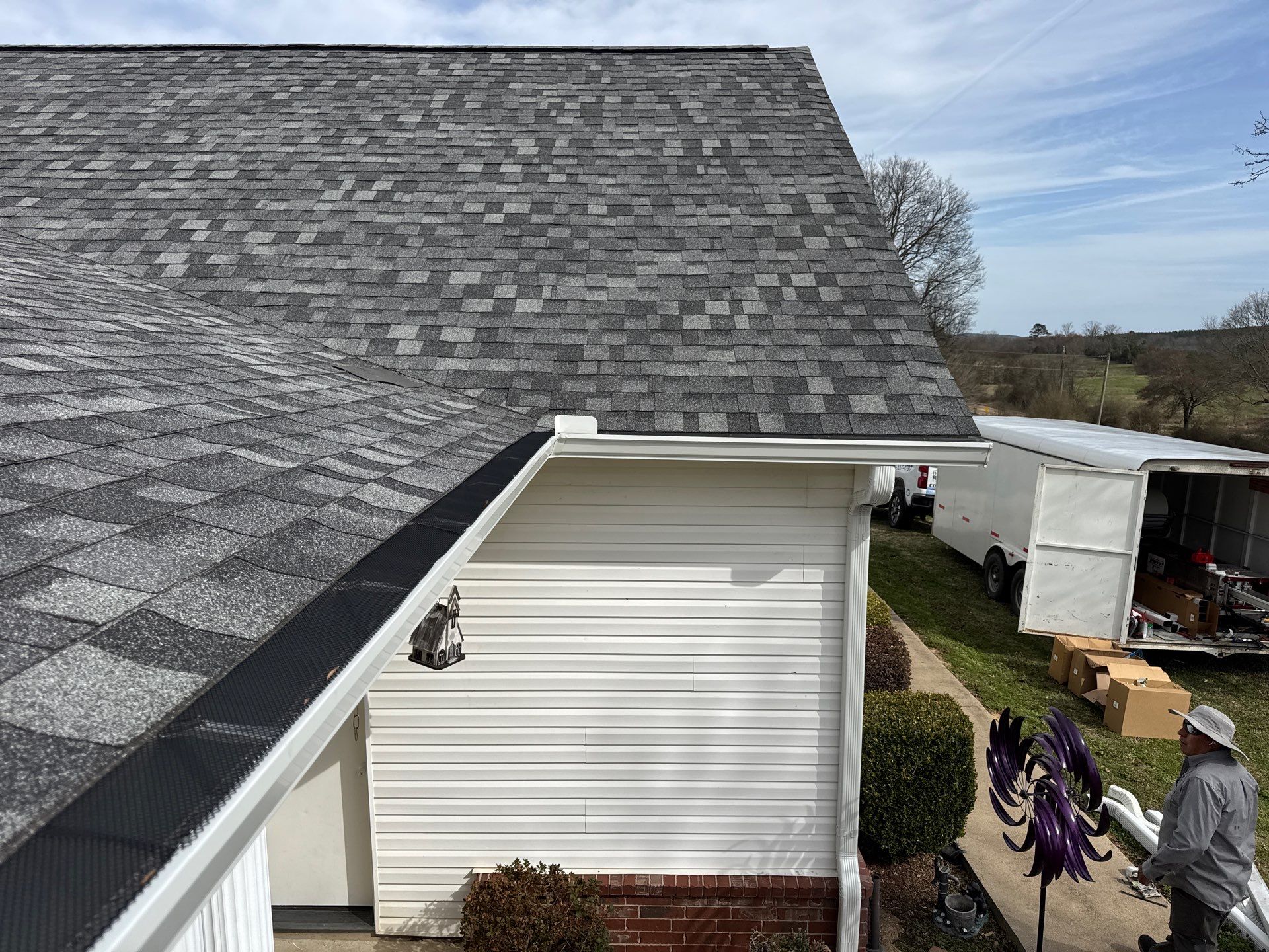 Residential Gutter Replacement - Umpire, AR by Hostetler Roofing
