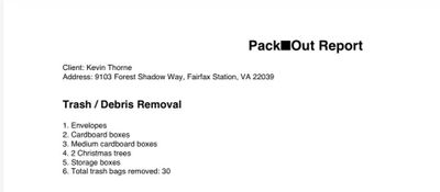 Project in Fairfax Station