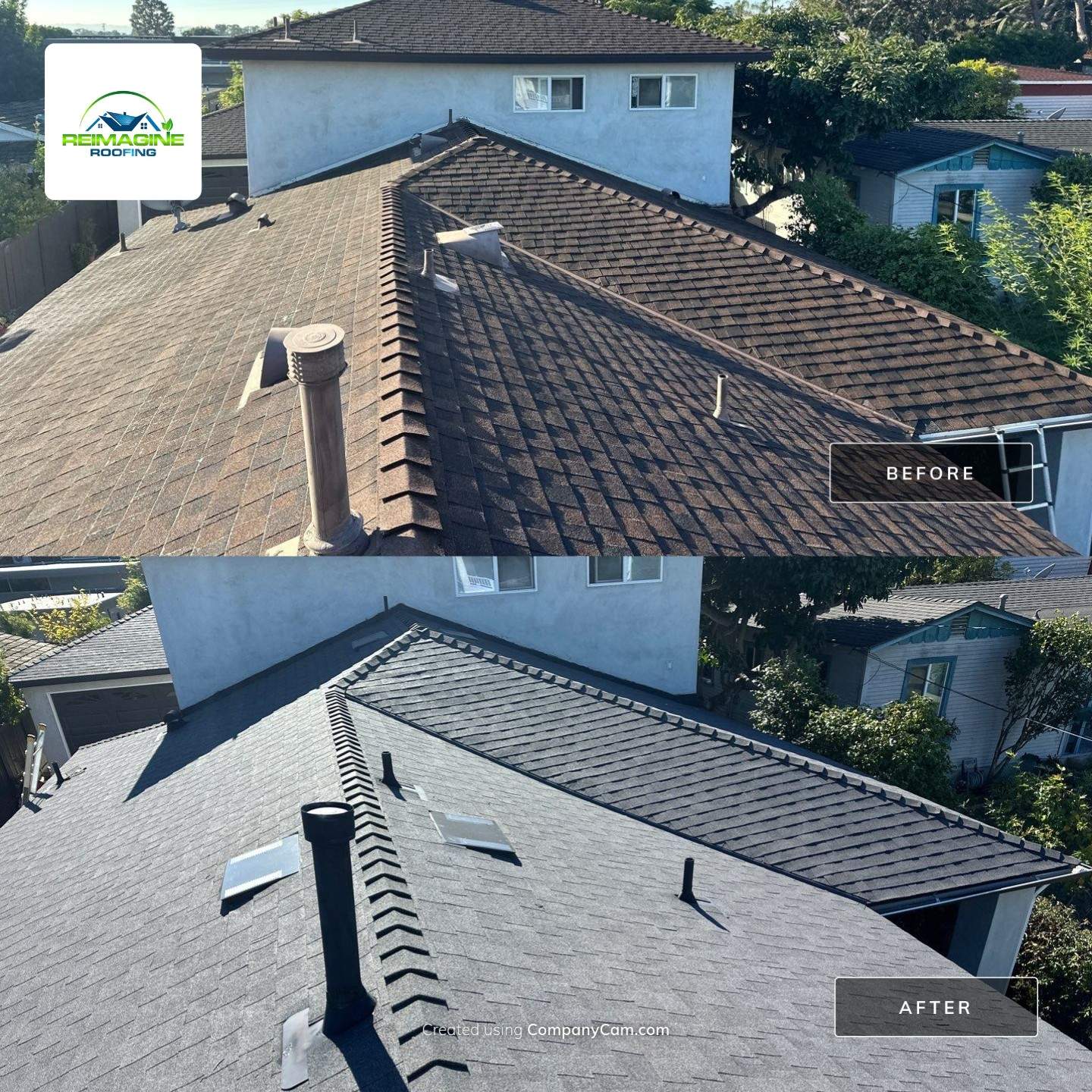 Estate Gray Shingles by Reimagine Roofing