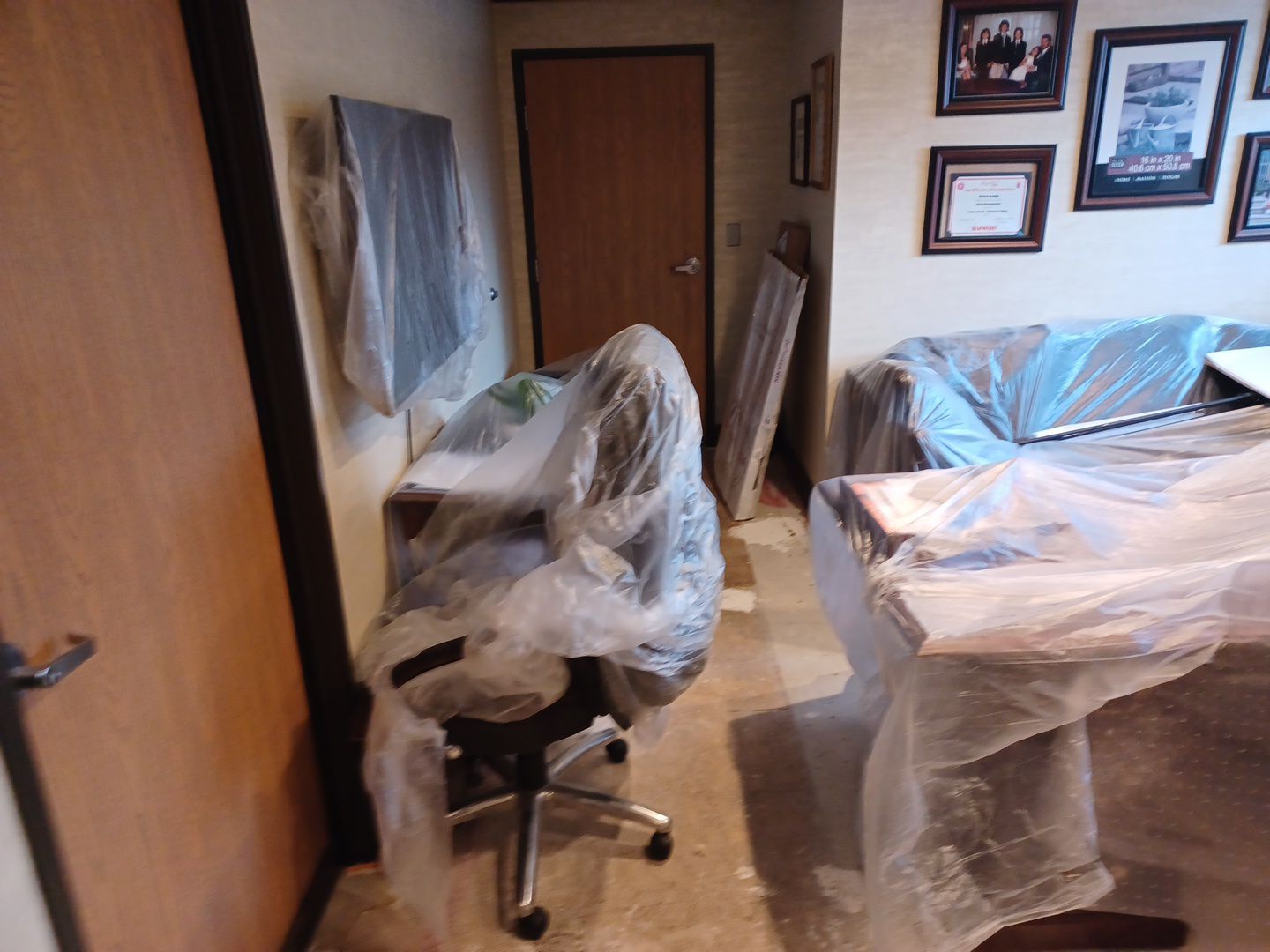 Project in Commerce Township by EzDry Water Mitigation & Property Restoration
