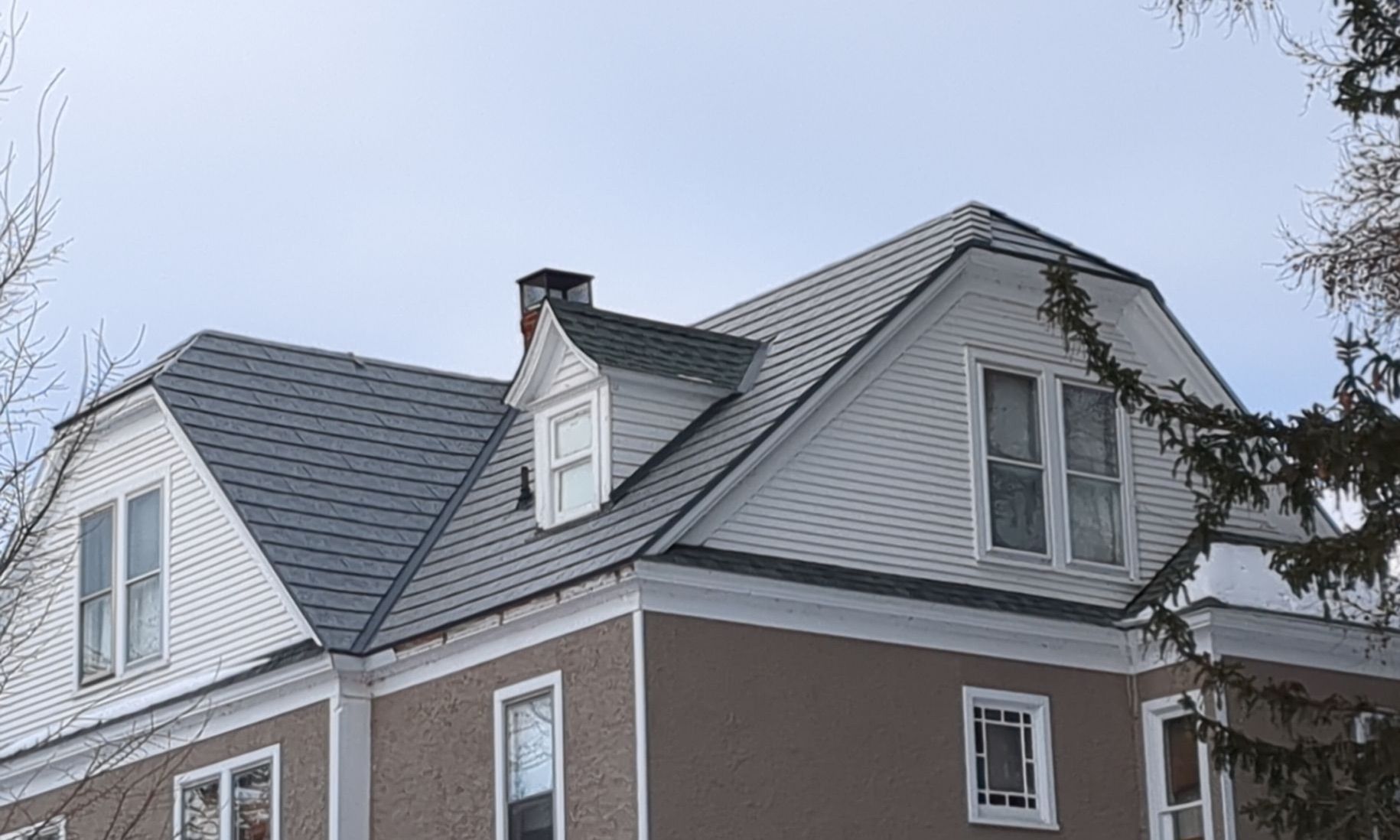 Provia Metal Roofing Installation on Historic Victorian Home by Esh Builders