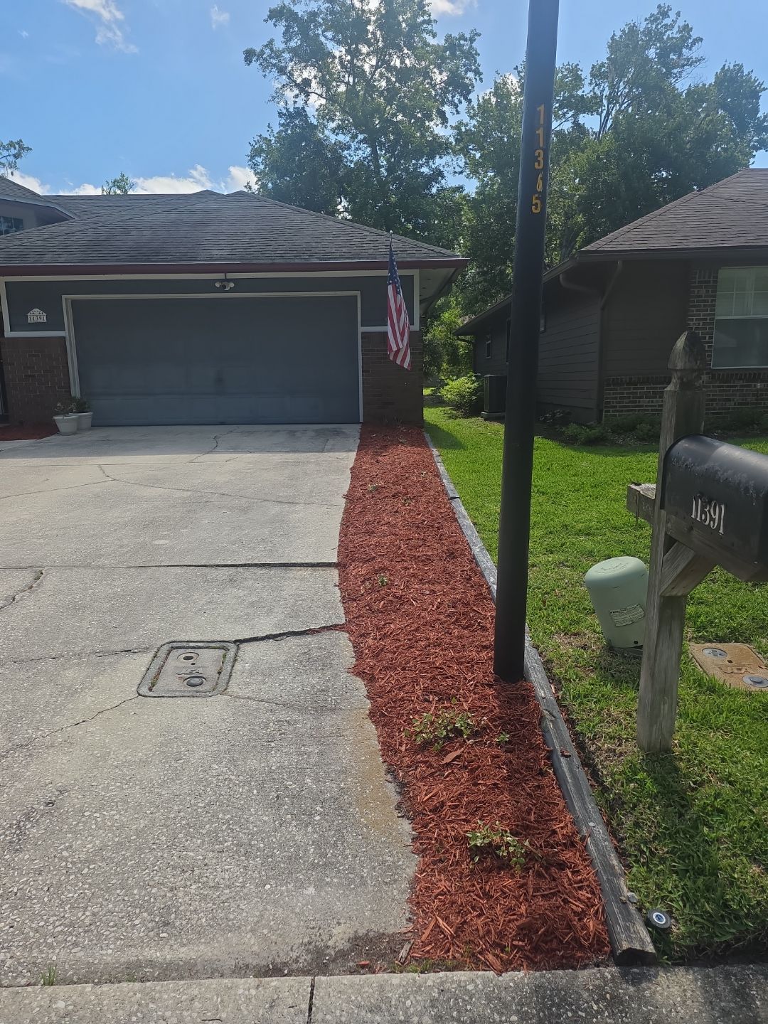 Residential | Mulch Install  by ProGreen Services