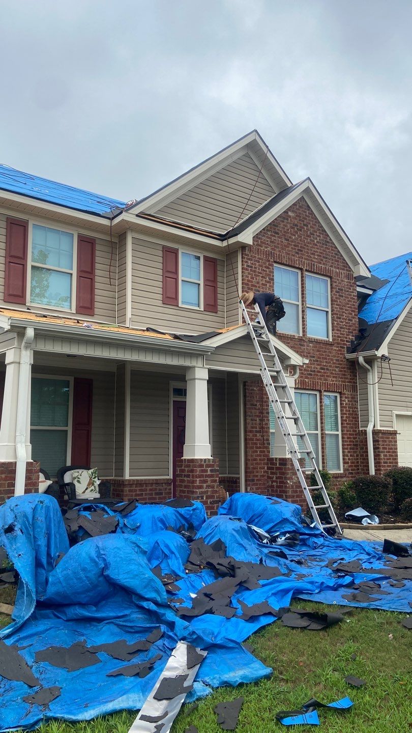 Residential Roofing Installation using Owens Corning by Inspector Roofing and Restoration