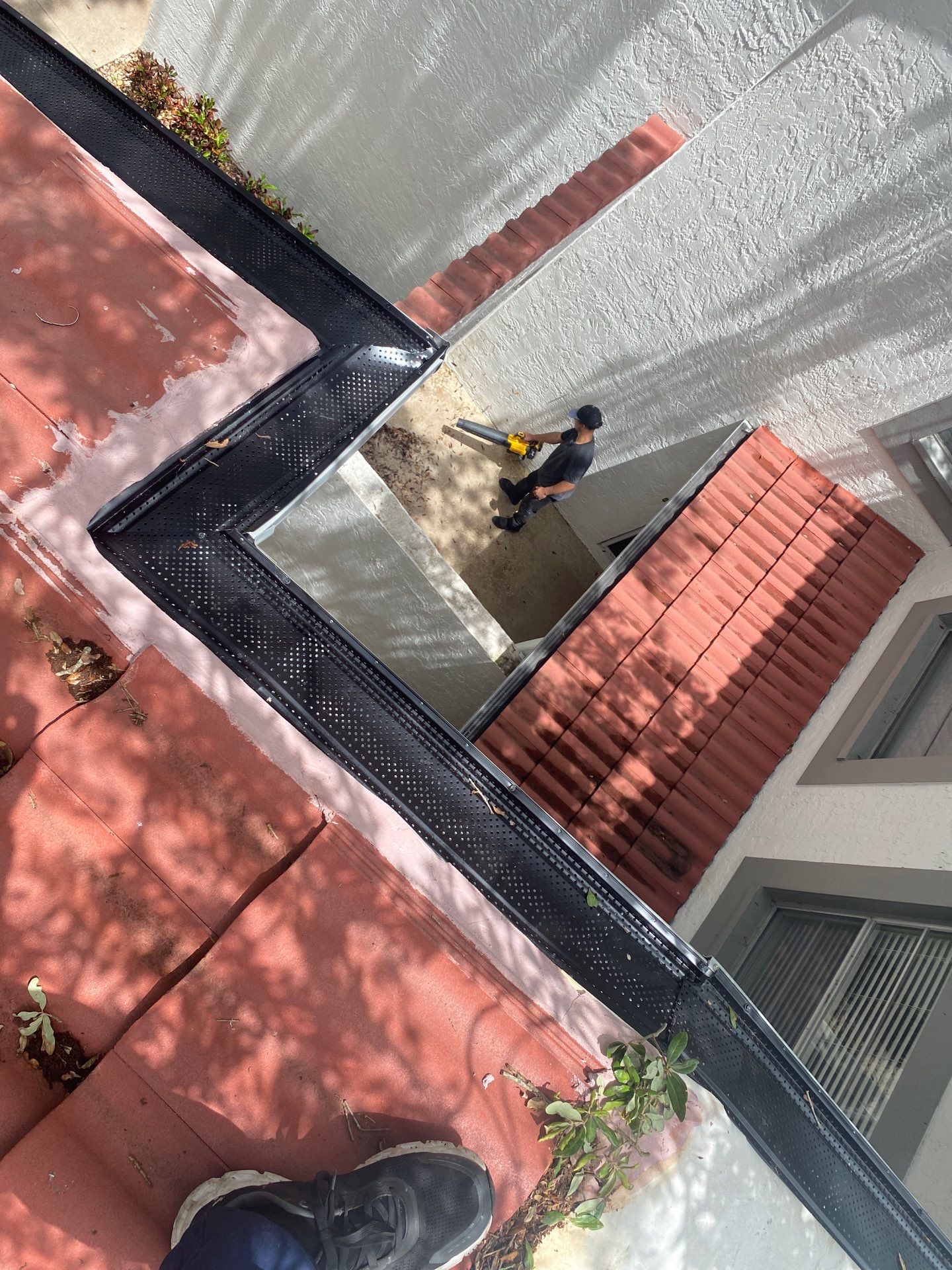 Custom Residential Gutter Guard System Installation in Saint Petersburg FL by Gutter Professors