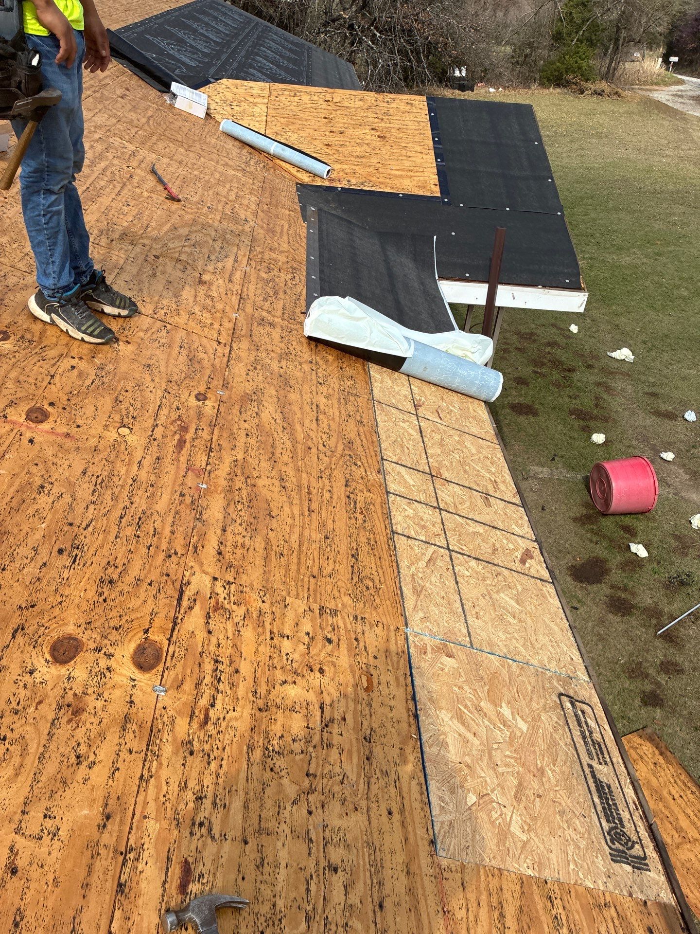Roof replacement by In & Out Construction & Remodeling, LLC