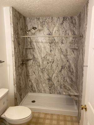 Tub to Shower