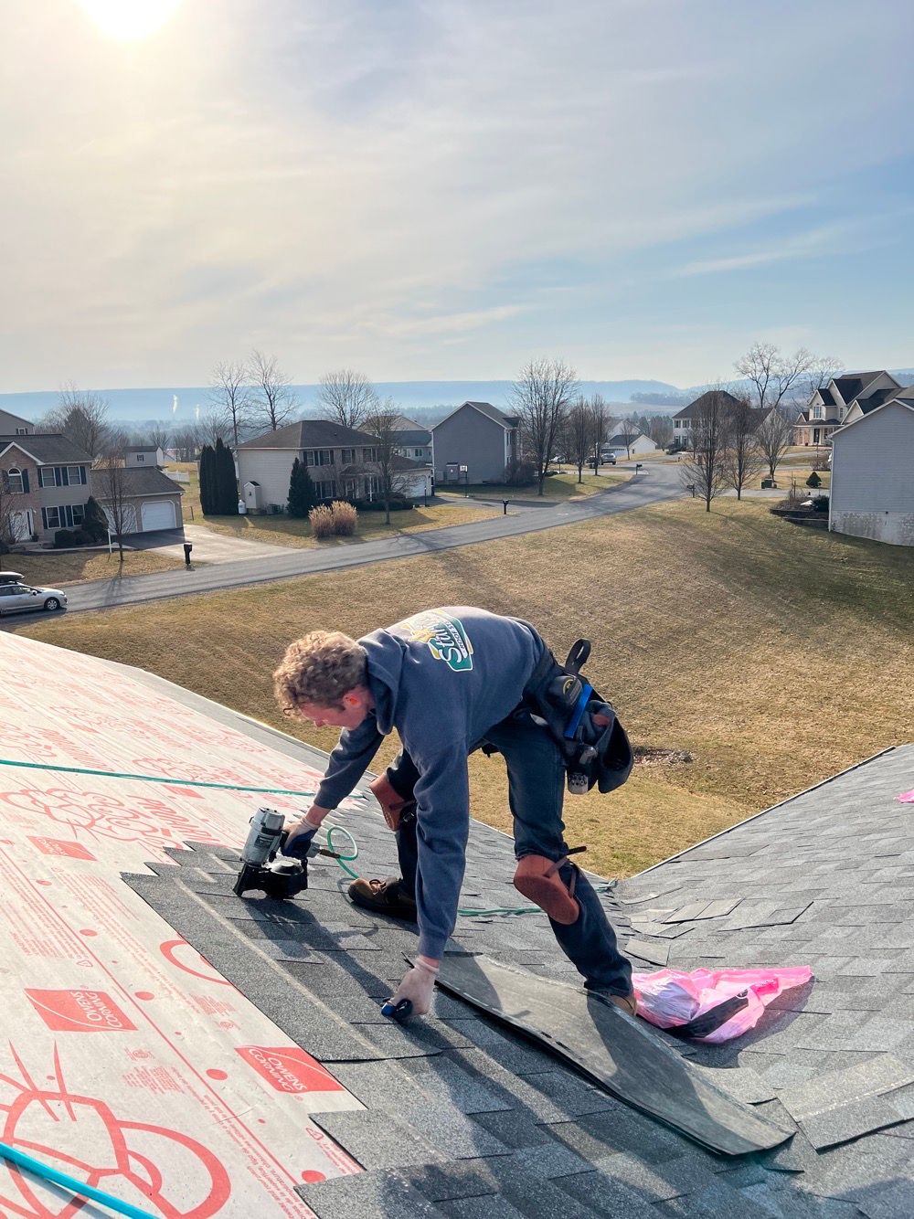Roof replacement in Bellefonte, PA using Owens Corning Duration shingles by Starway Roof Systems
