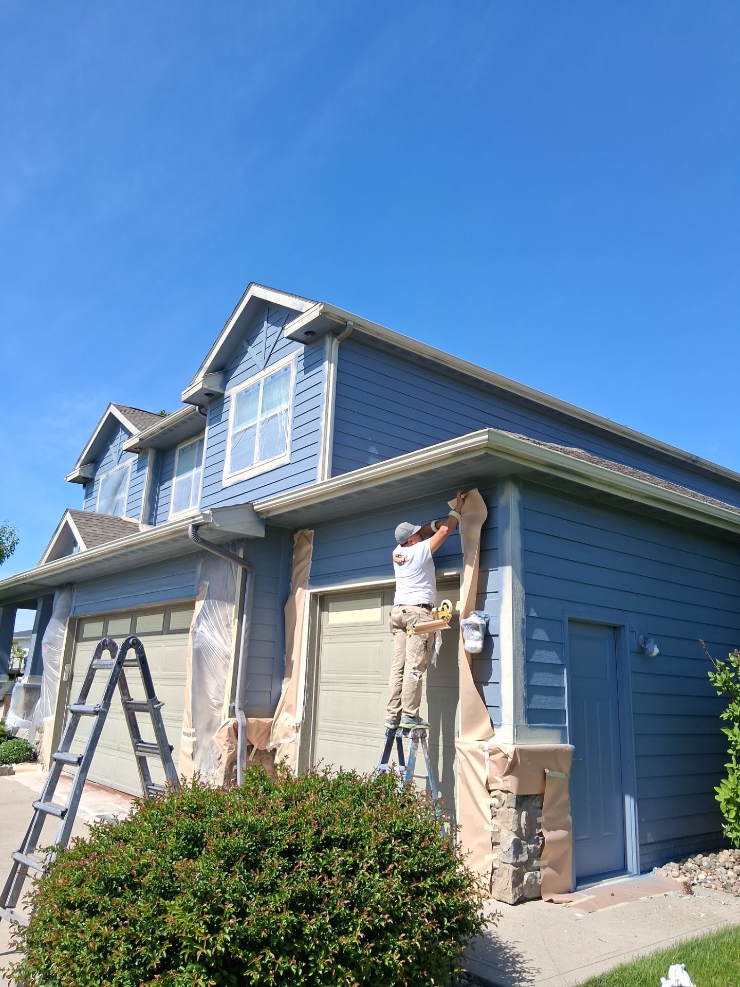 Residential Exterior Repaint by Midwest Paint LLC