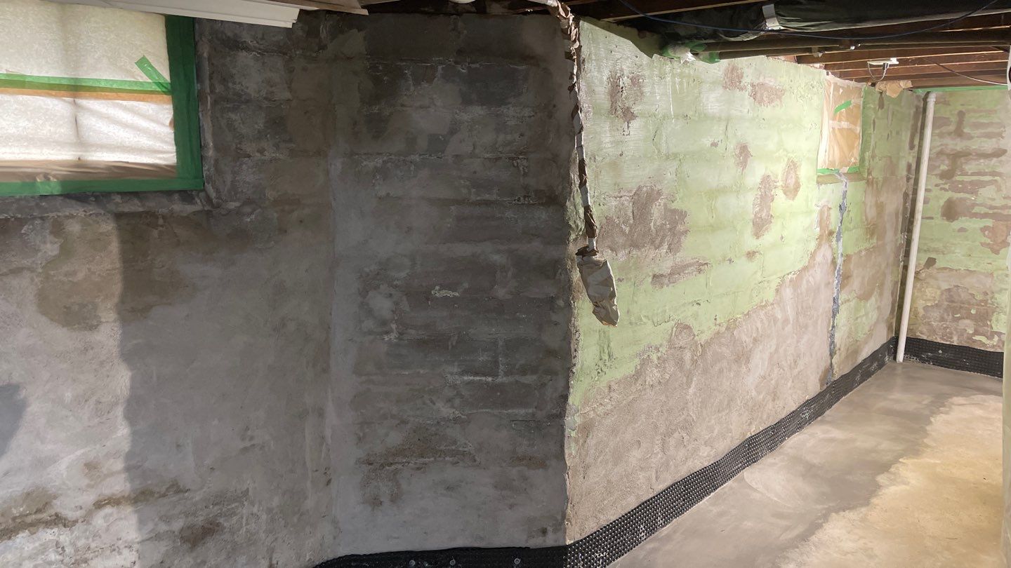 Interior Drain Tile & Foundation Crack Repair in Northeast Minneapolis by Waterproofing Northeast