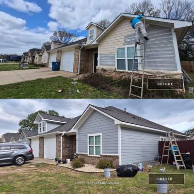 10-Home Exterior Transformation in Whitehouse, Texas