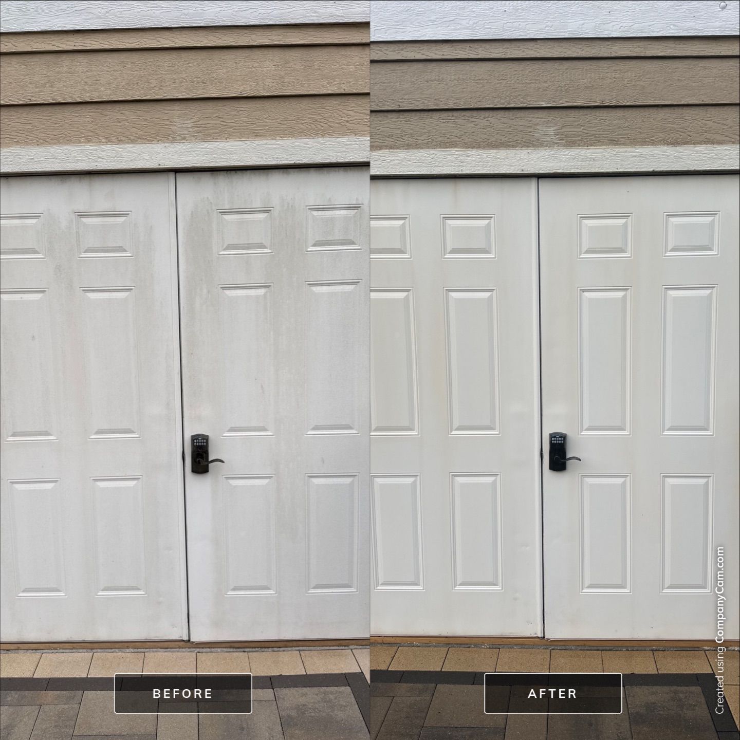 Project in Village of Lakewood by Simmons Power & Soft Washing