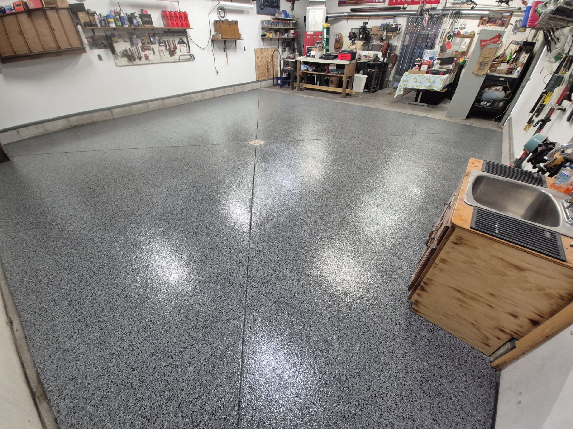 Bay City Garage by Wise Coatings of Central Michigan