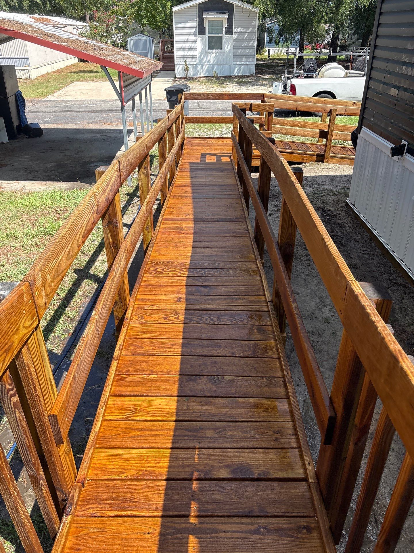 Deck using Wood Sealant by DuraSeal