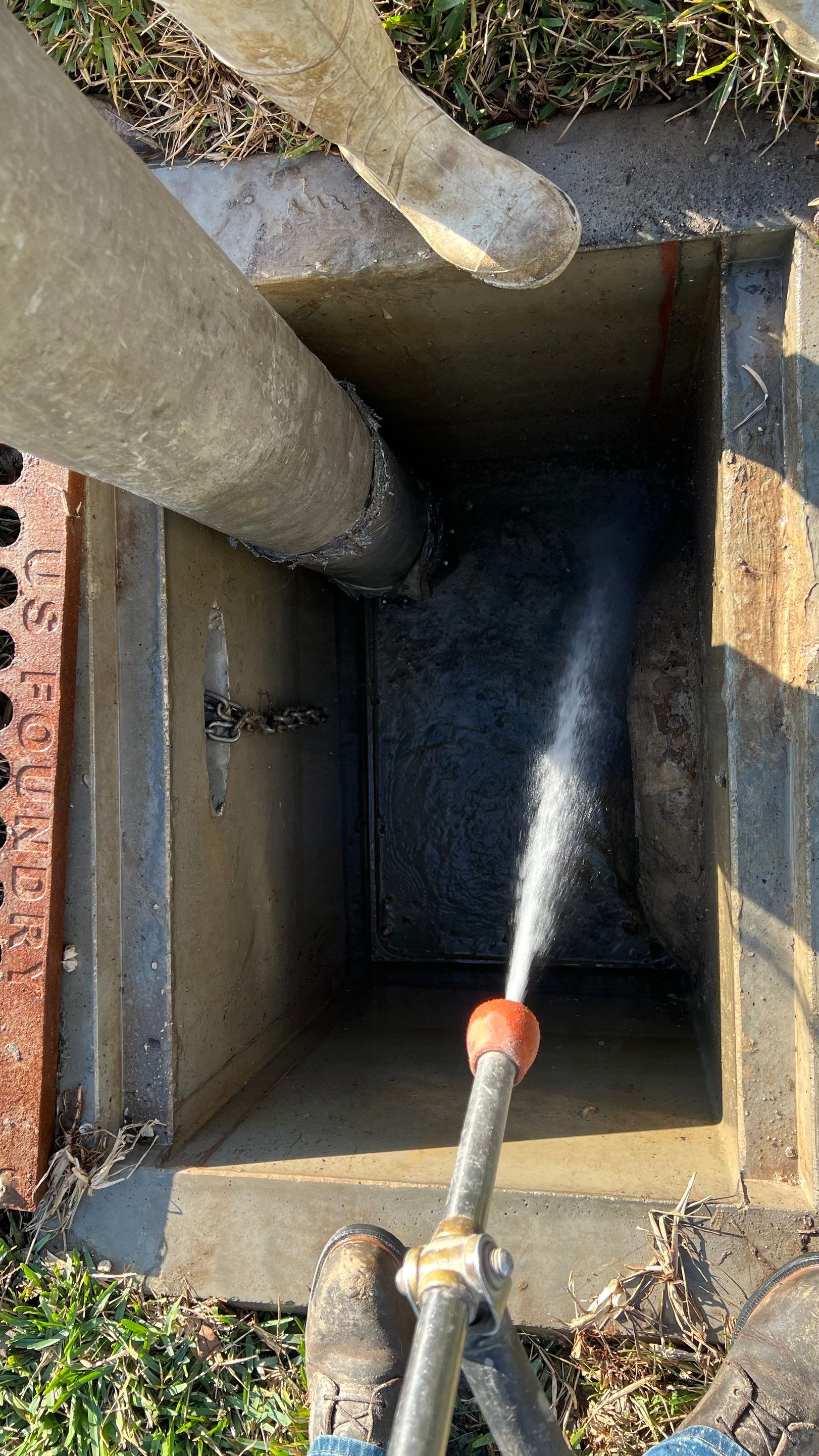 New Commercial Construction Stormwater System Cleaning by APS Power & Water