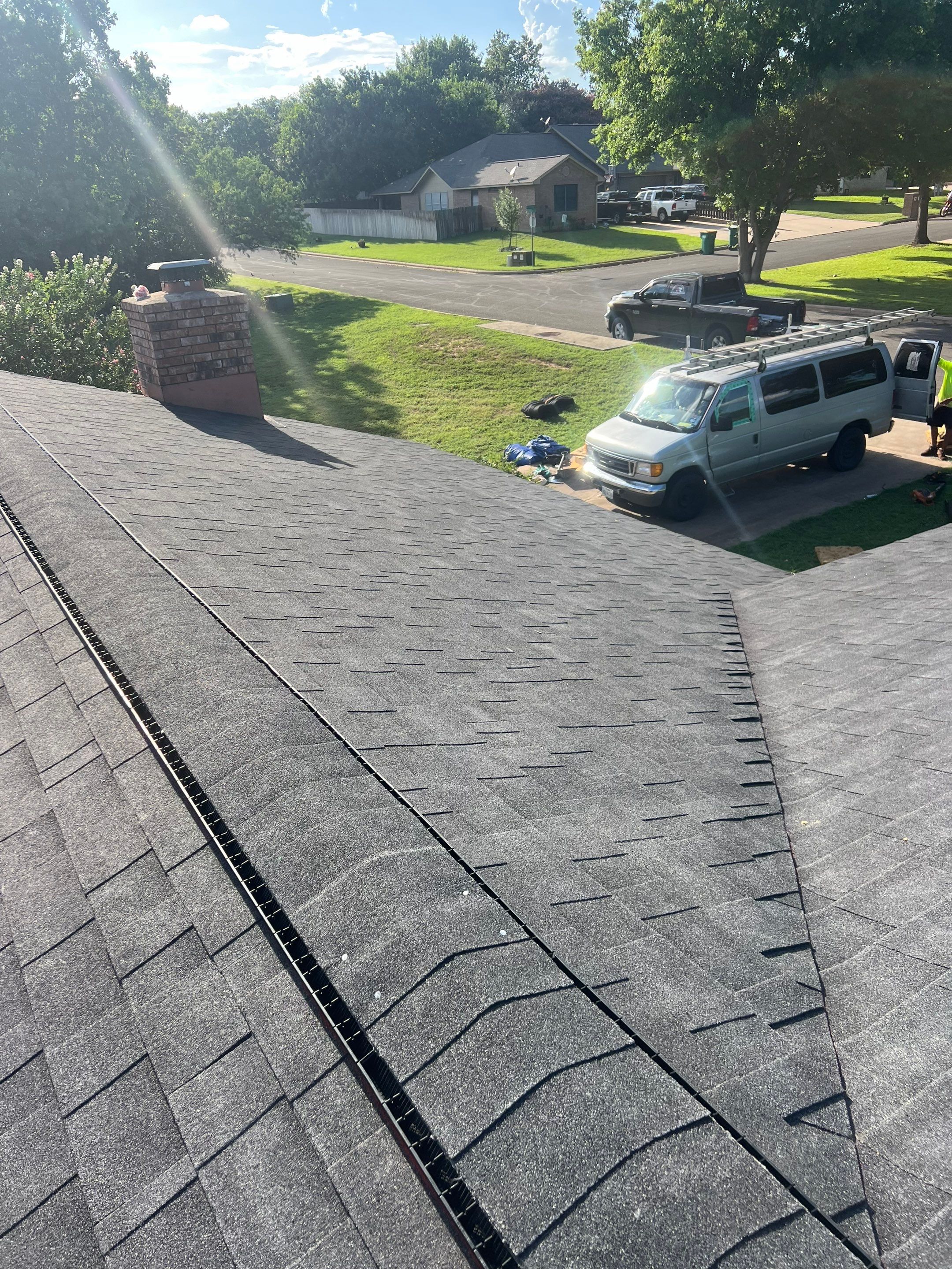 Hail Damage Restored & Upgraded to Class 4 Protection by Action Exteriors Austin