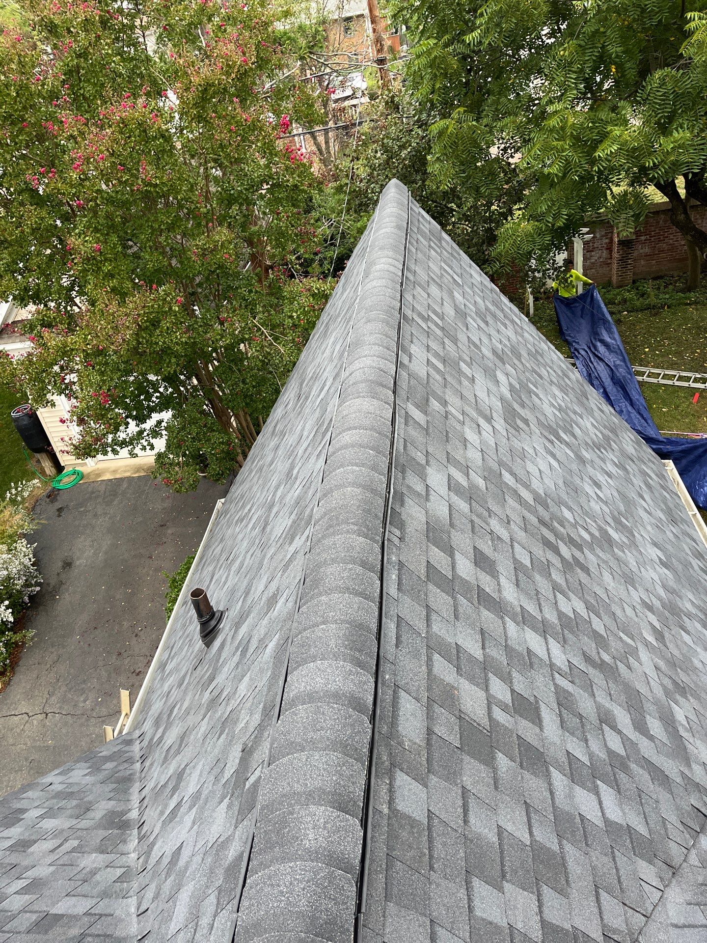 Arlington: Roof Replacement with CertainTeed Landmark Pro Designer Shingles in Max Def Moire Black by RM Banning, Inc.