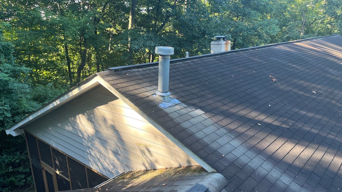 Residential Roofing Installation using Atlas Pinnacle Pristine Coastal Granite Architectural Shingles by Frederick Roof Repair