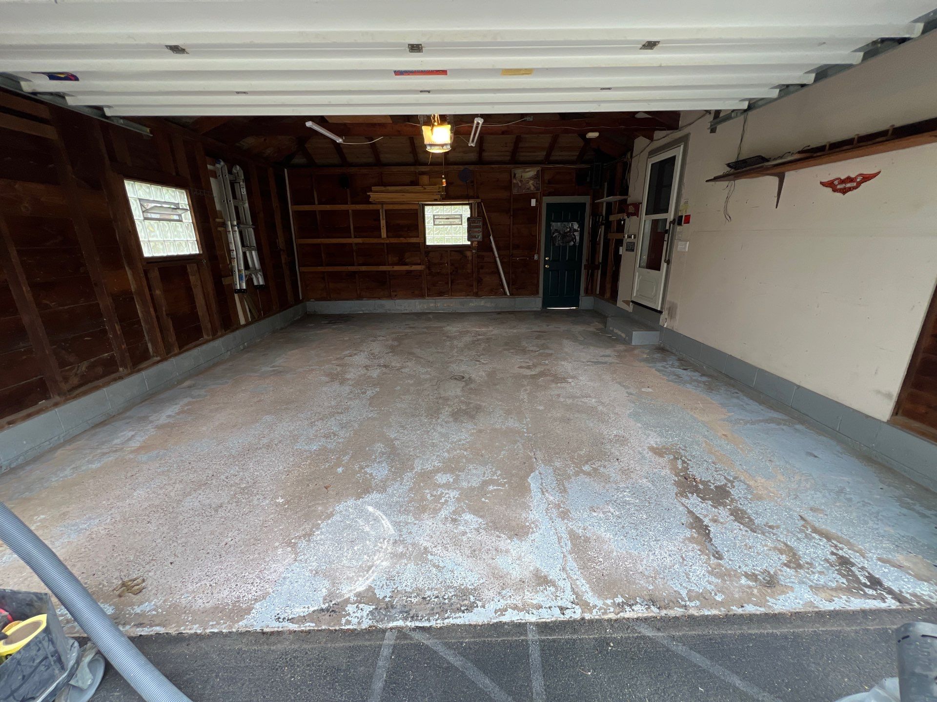 Vintage Shalestone Garage Coating by NG Masonry & Construction LLC