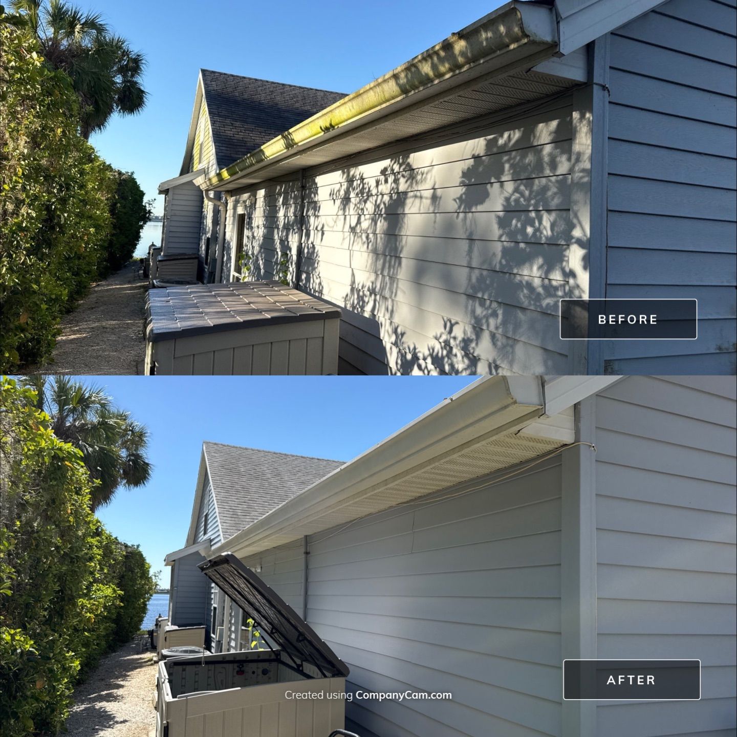 🏡 From Green to Clean! 🌊 Epic House & Pool Cage Cleaning on the Manatee River | Ellenton, FL 💦 by Sunshine AquaWash