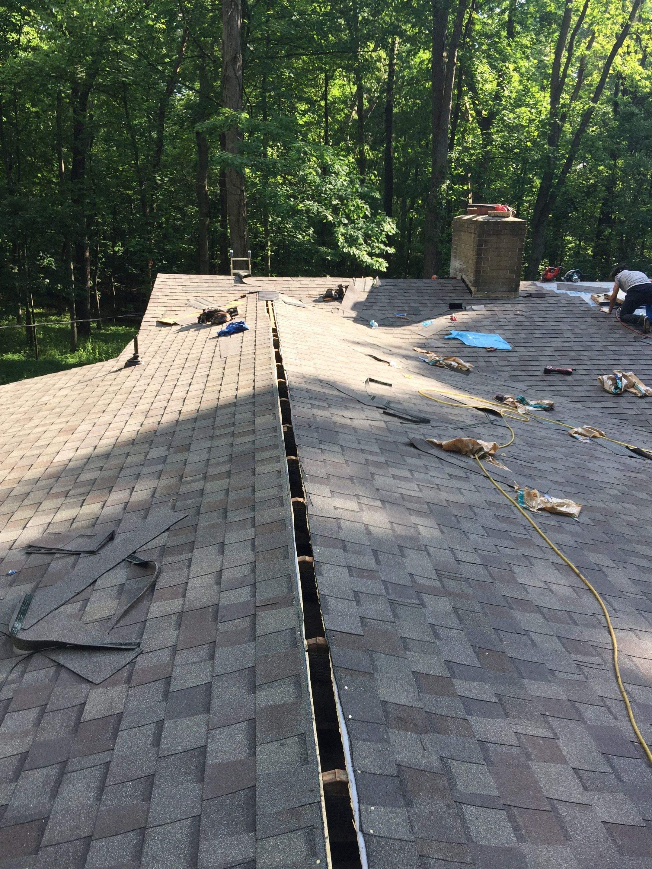 Residential Roofing Installation using CertainTeed Shingles by Alpha Design Services