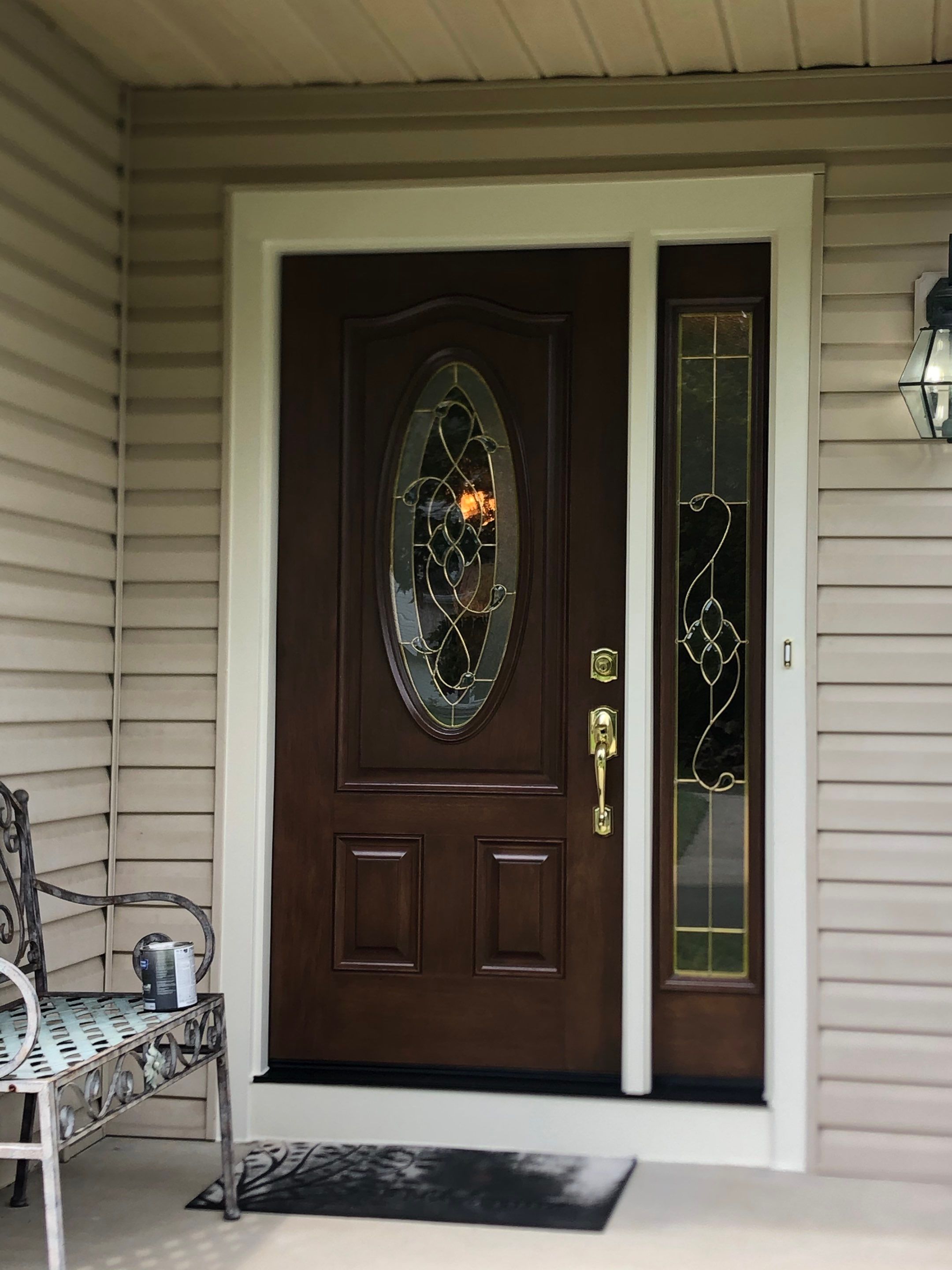 Door Installation using Provia Signet by Roof Right Inc