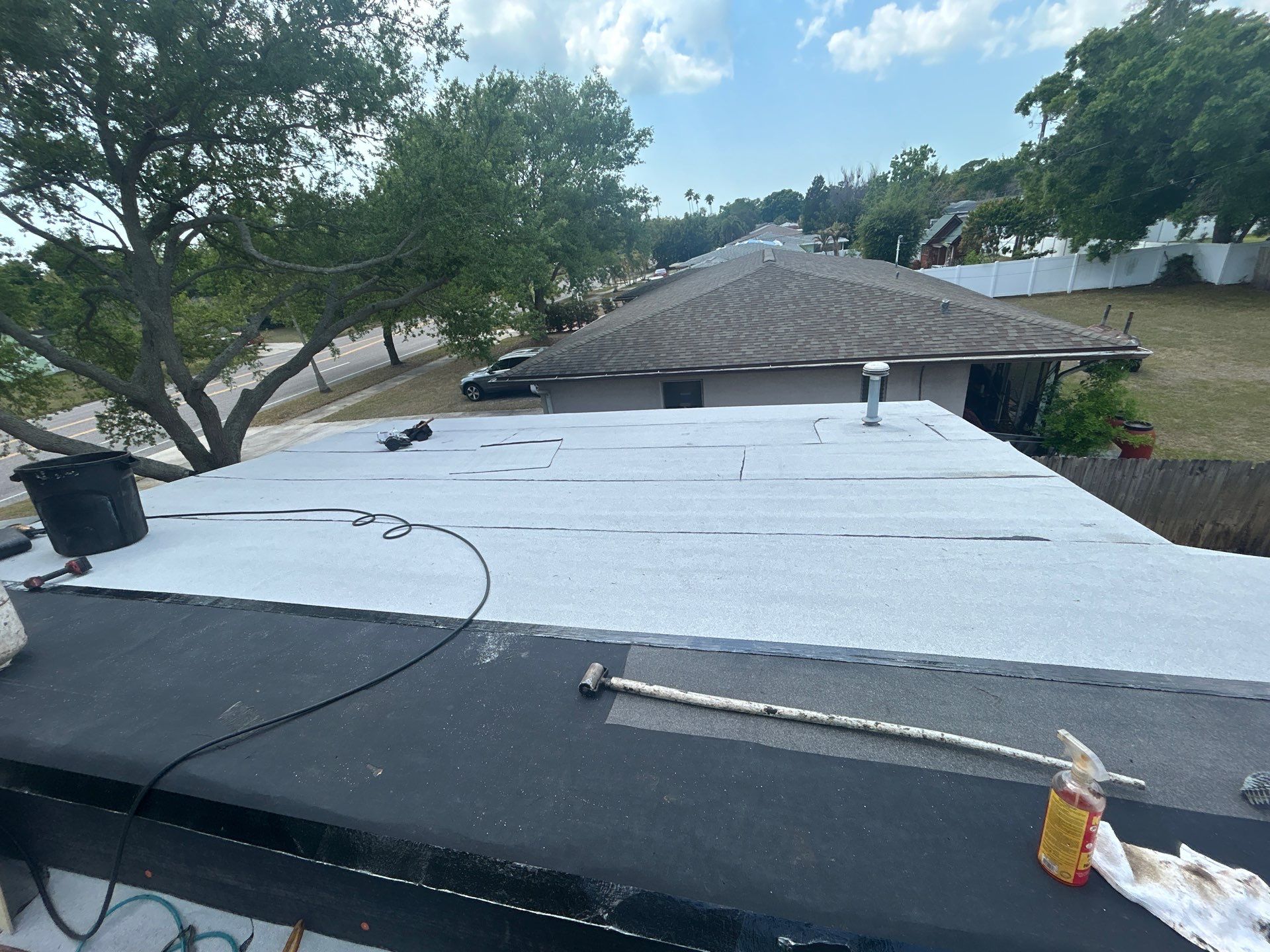 Project in St. Petersburg 33710 by Mitchell Roofing Company LLC 