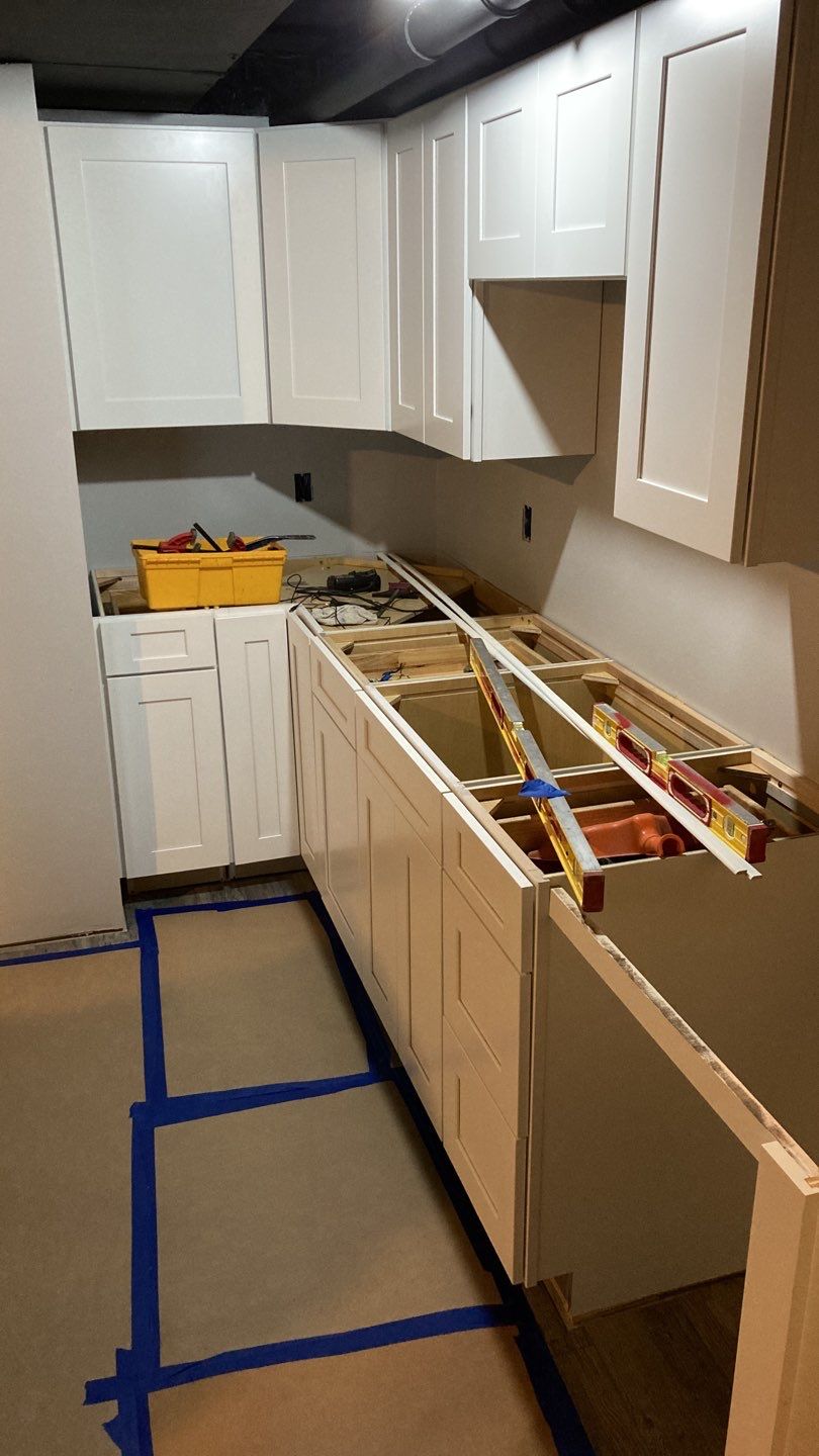 Basement Remodel by Ivy Lea Construction