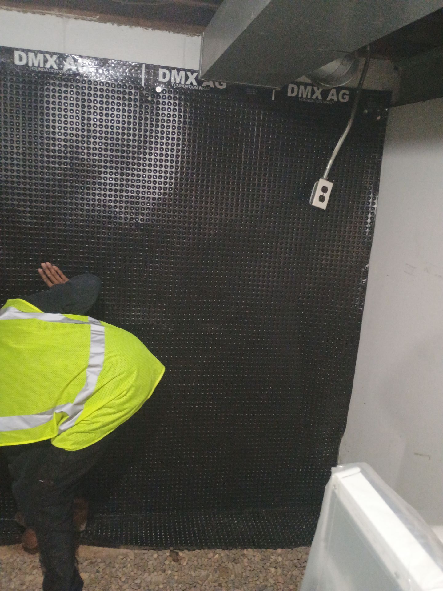 Interior Drain Tile & Yard French Drain in St. Paul, MN by Waterproofing Northeast