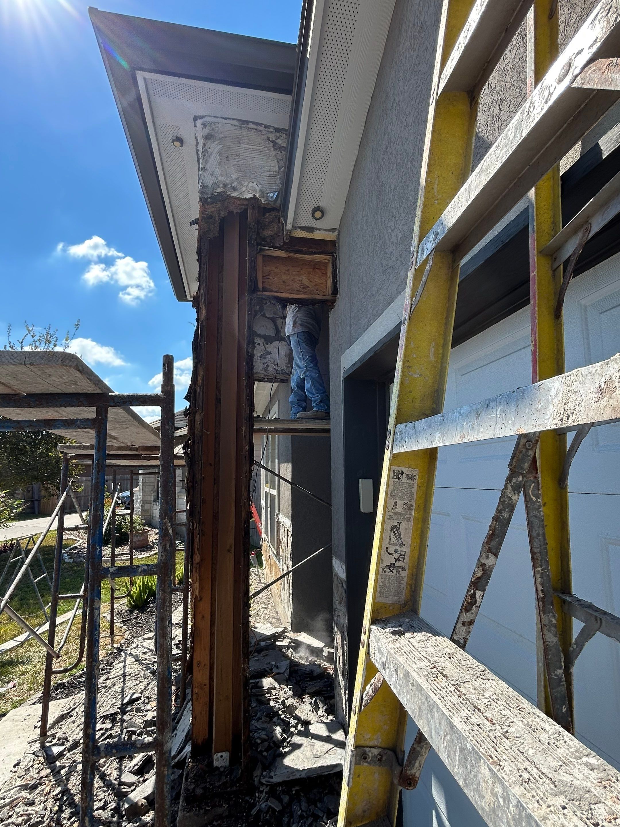 Stone Cold Falling apart by Bayfront Roofing and Construction