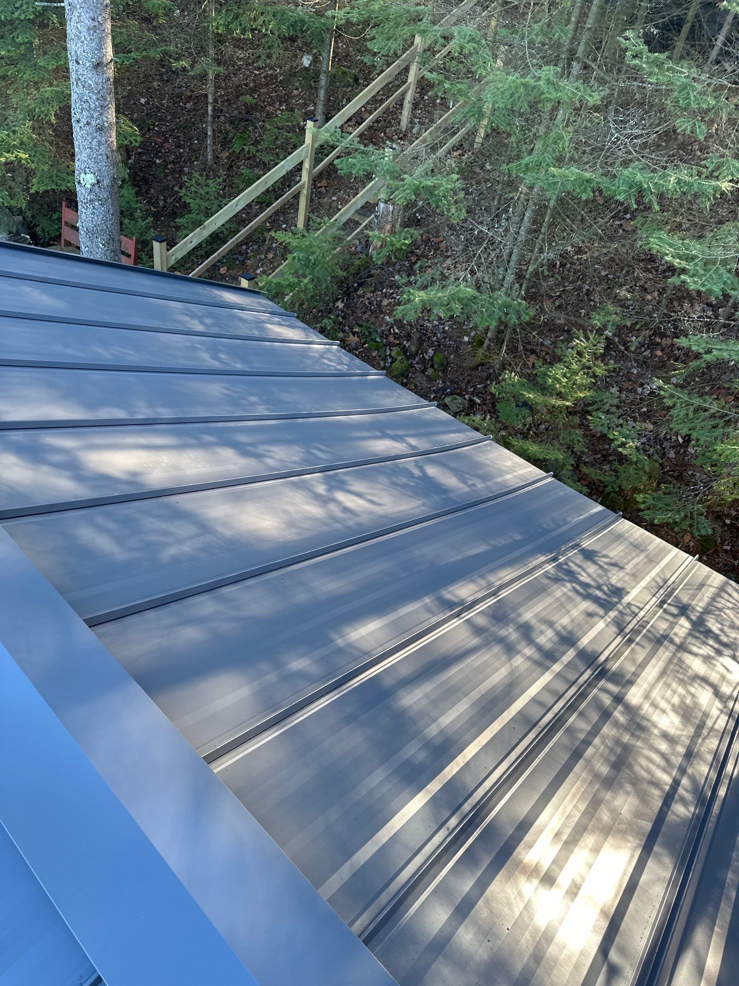 Standing Seam Roof  using Standing Seam Metal 26 Guage by Stendahl Services