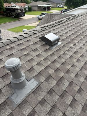 roof replacement & gutter installation in Moore