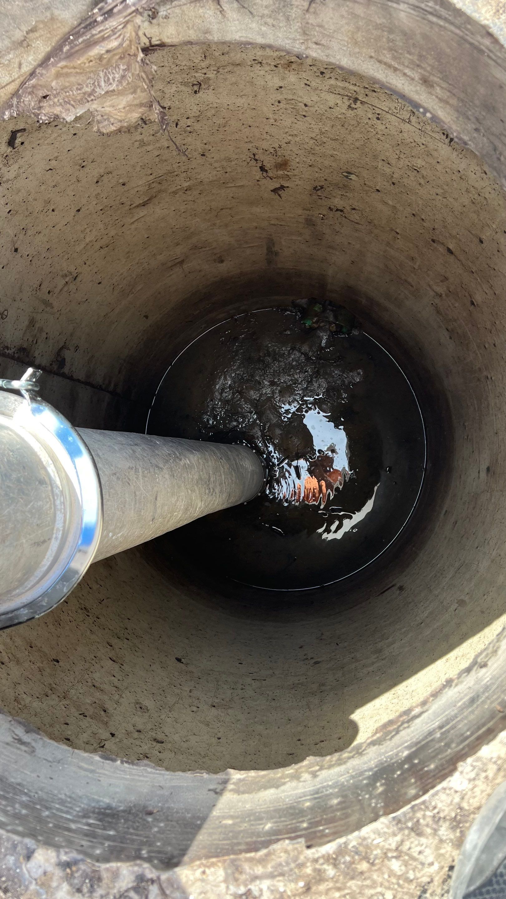 New Construction Sewer System Cleaning by APS Power & Water