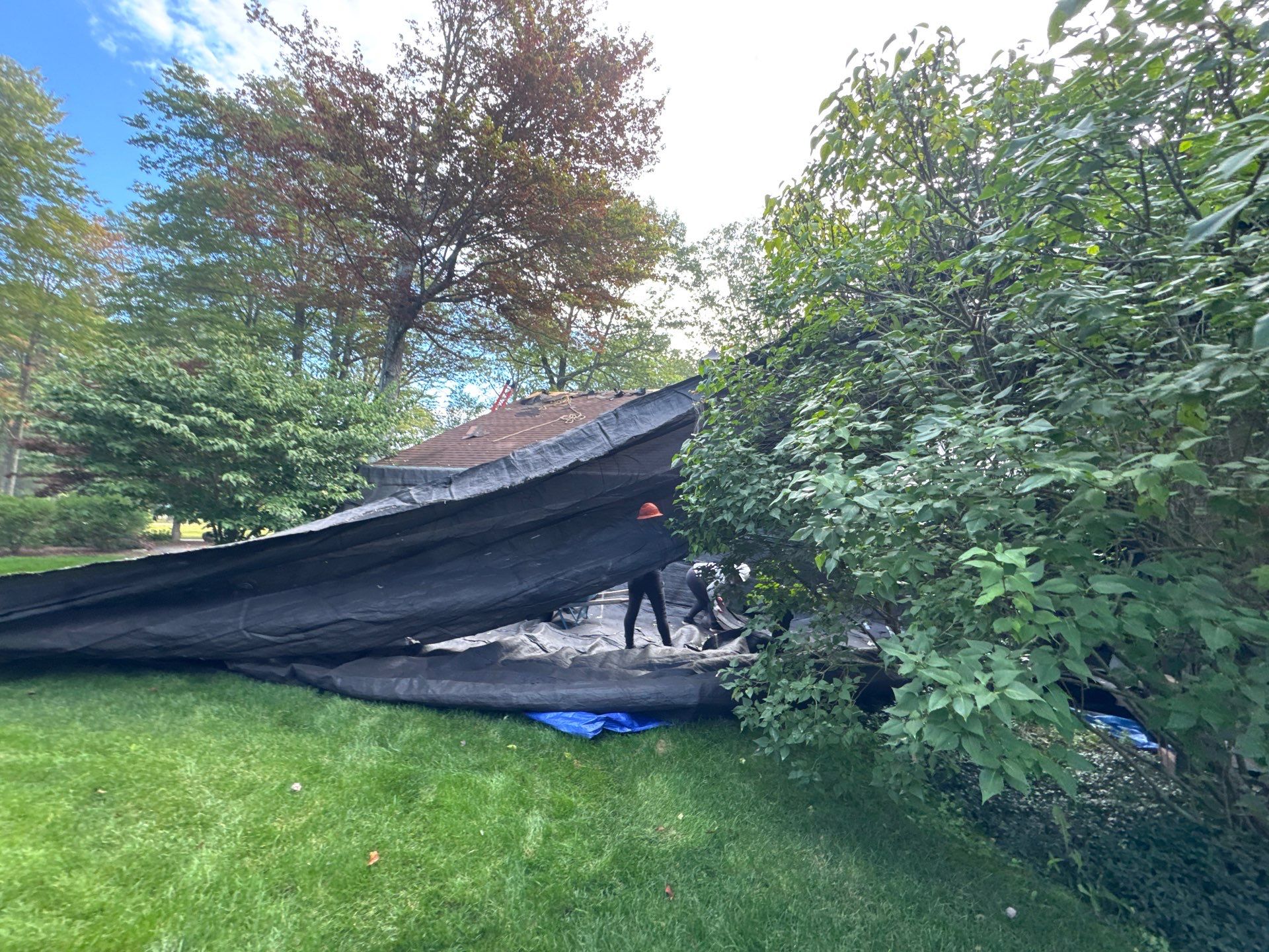 Garage & Barn Roof Replacement in Greenfield, NH | Owens Corning Shingles by Adam Vaillancourt Roofing LLC