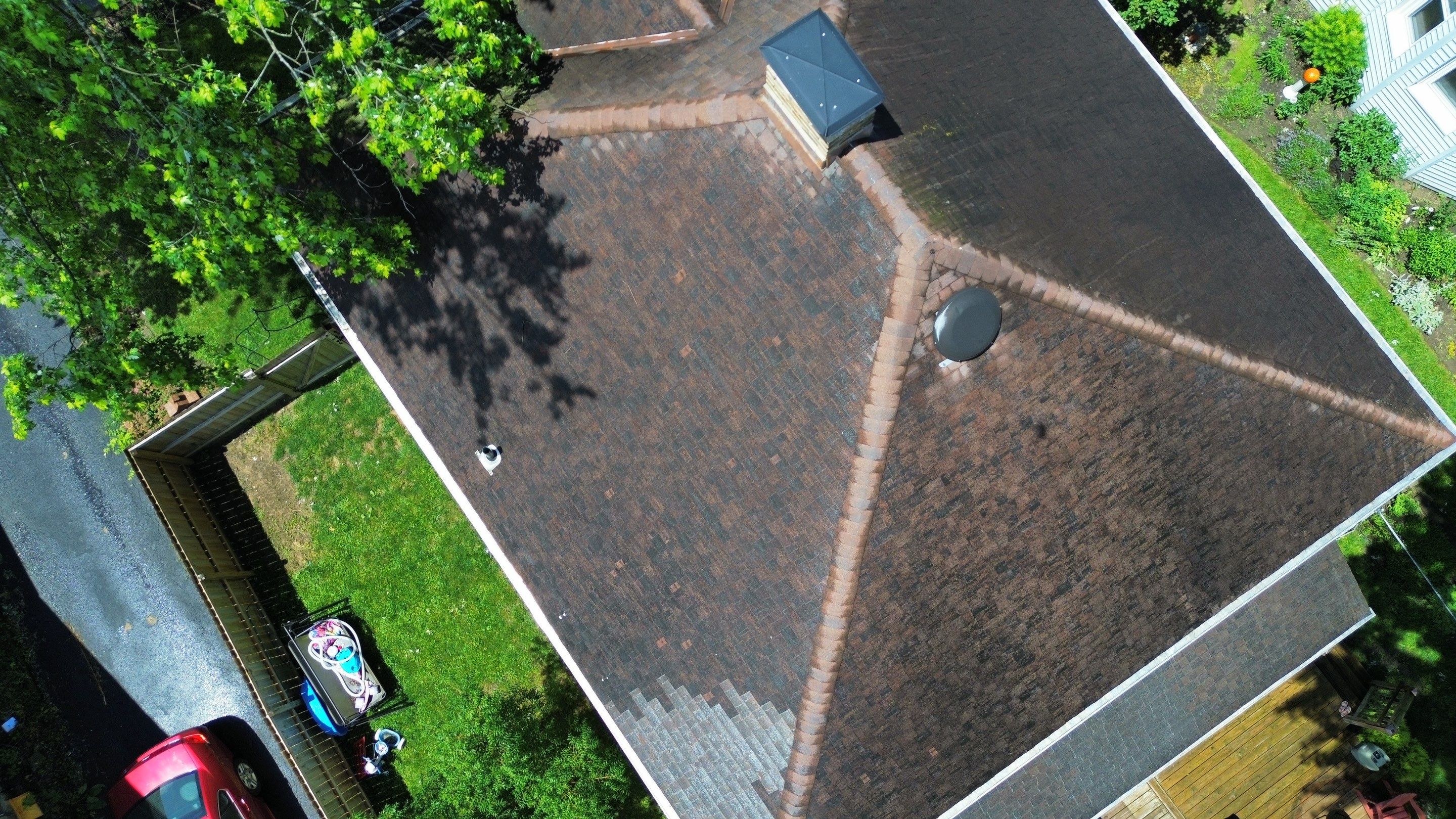 Residential Roofing Installation using Timberline UHDZ Shingles - Appalachian Sky by RoofX 