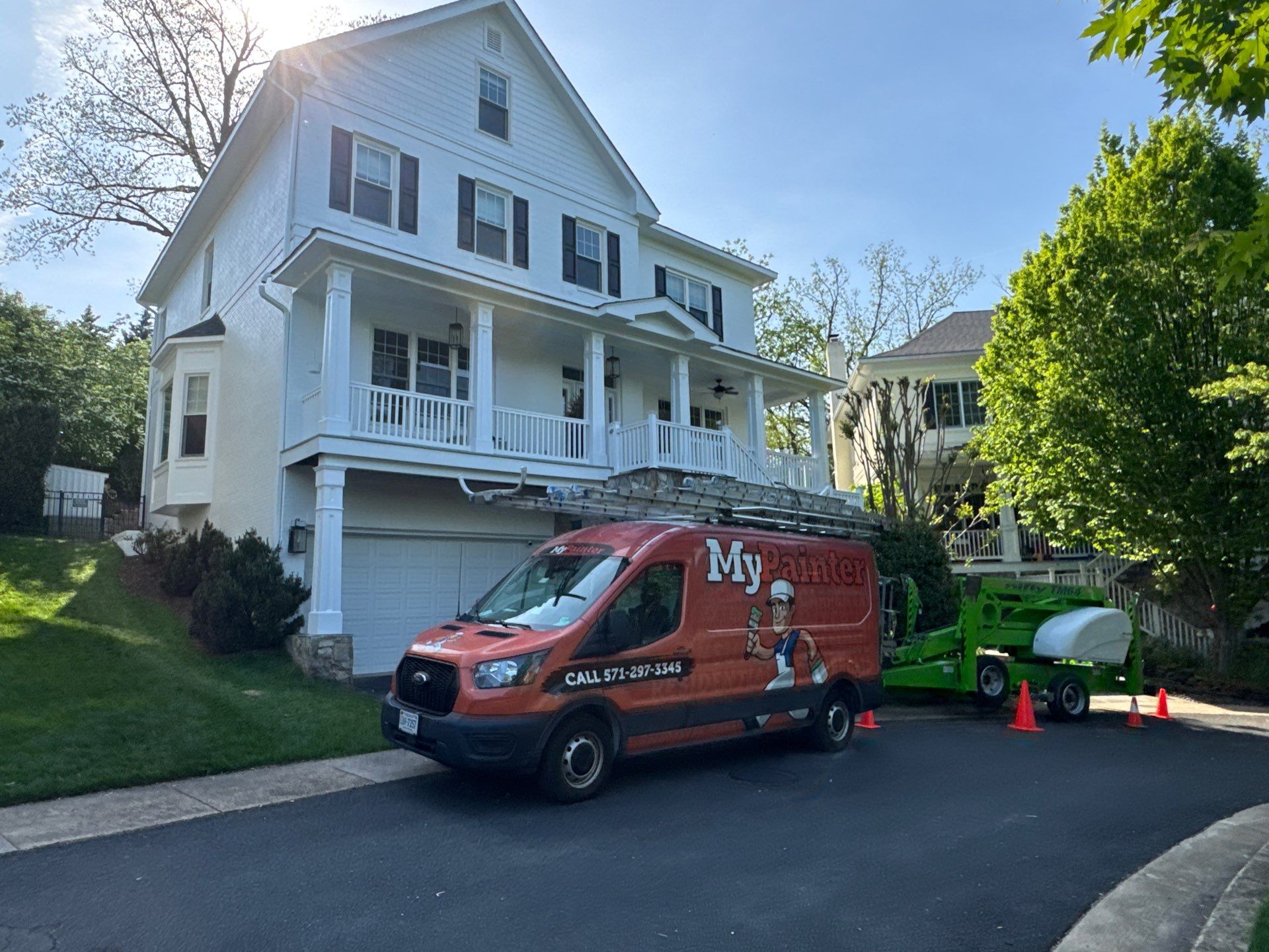 Exterior House Painting in Arlington, VA by My Painter 